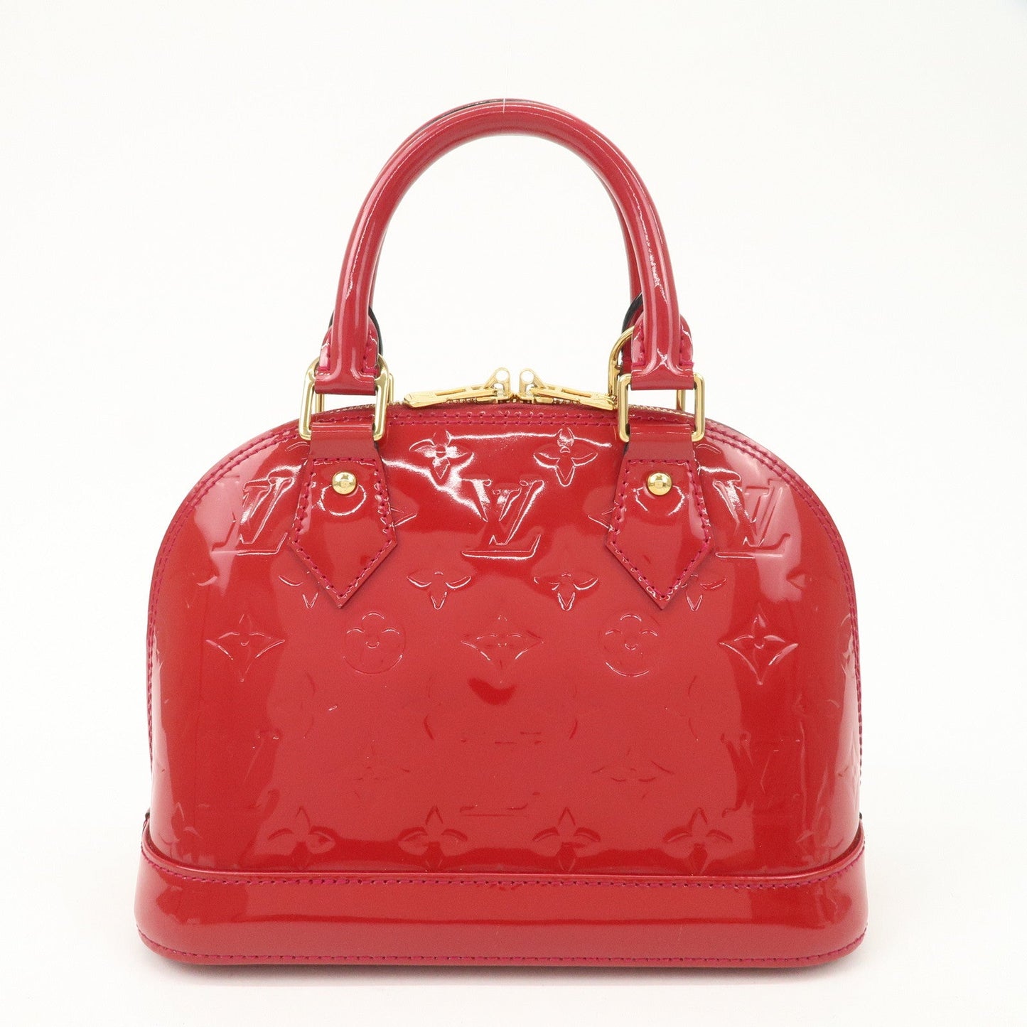 Louis Vuitton Monogram Vernis Leather Alma BB 2Way Shoulder Bag