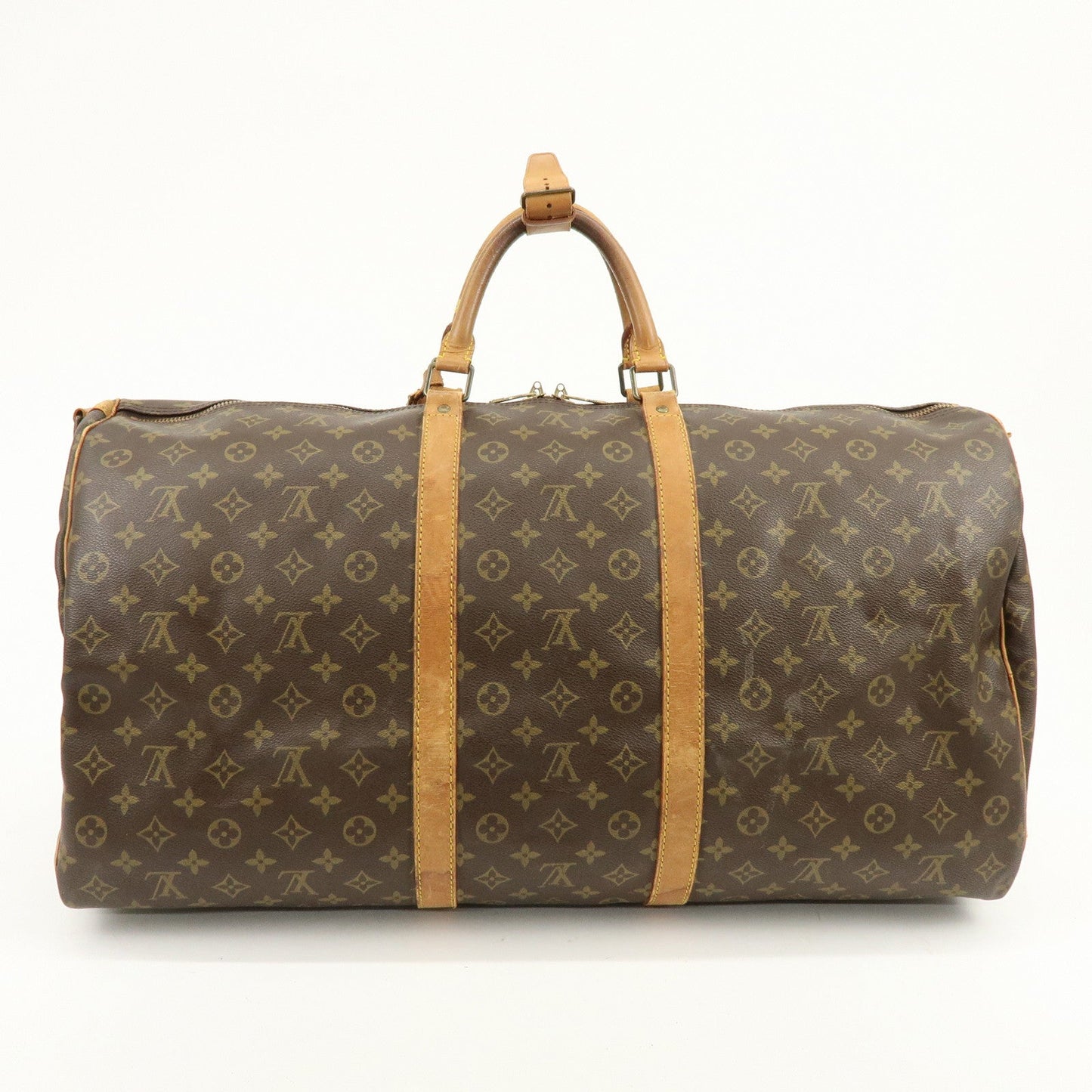 Louis Vuitton Monogram Keep All Bandouliere 60 Boston Bag M41412