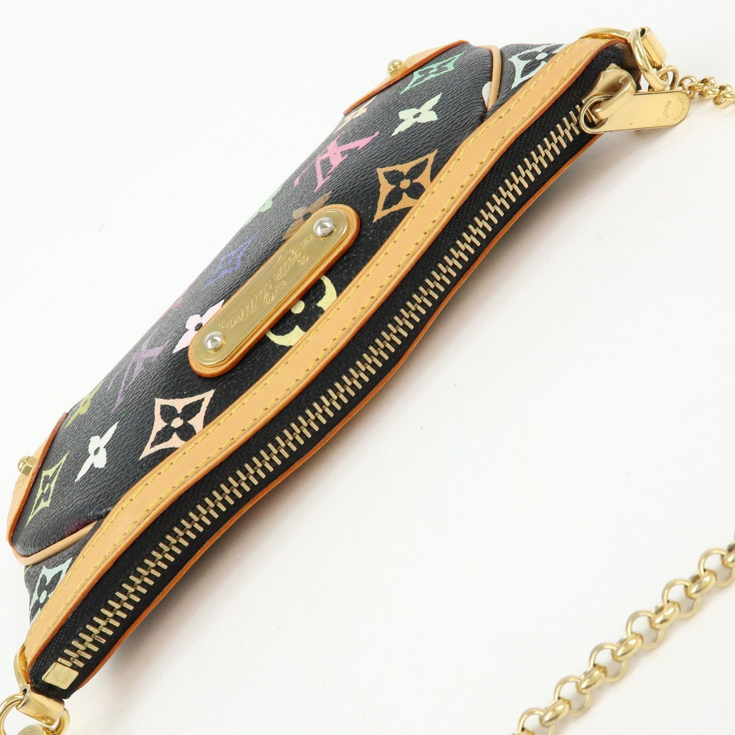 Louis Vuitton Monogram Multi Color Pochette Milla MM Noir M60097