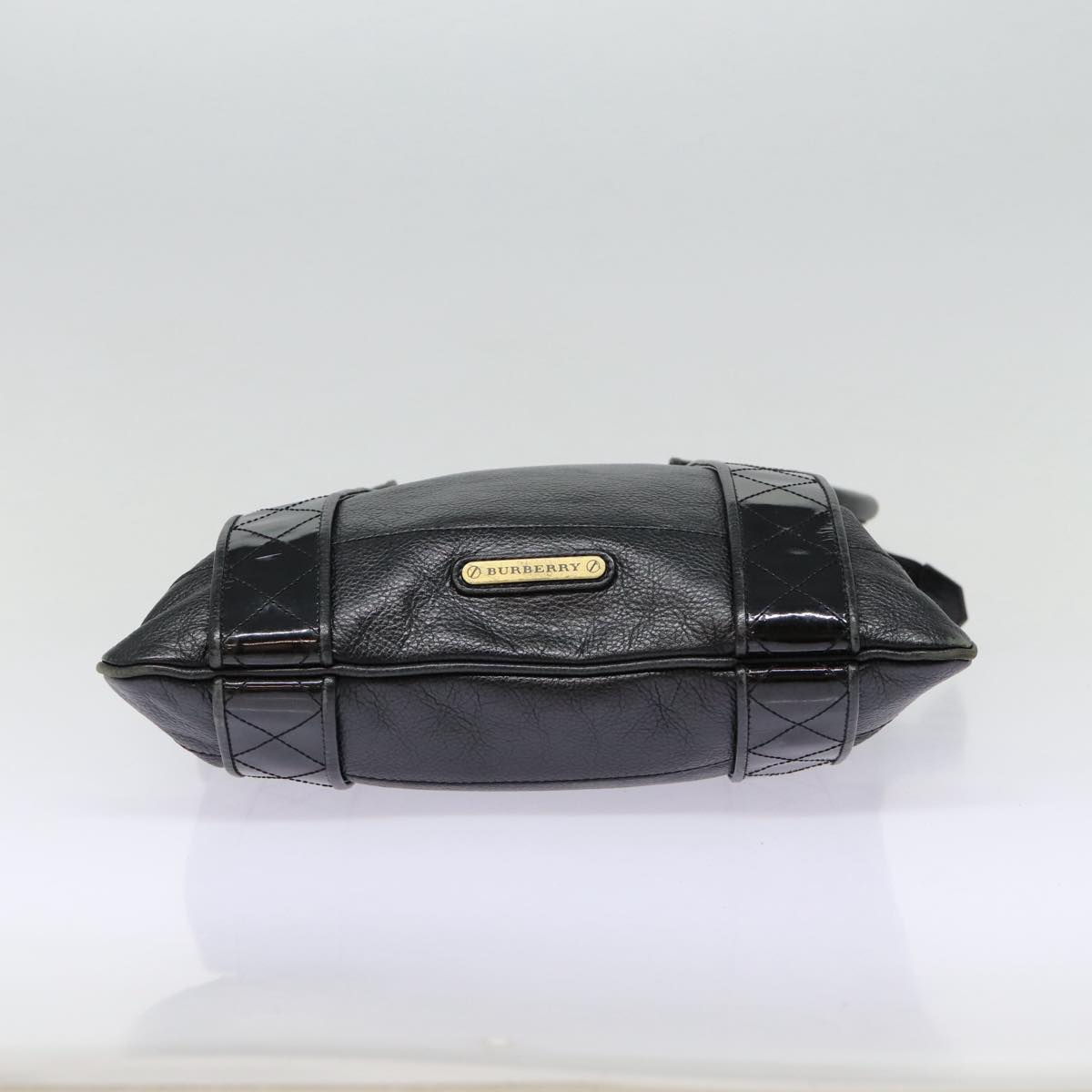 Burberry Black Leather Shoulder Bag ( )