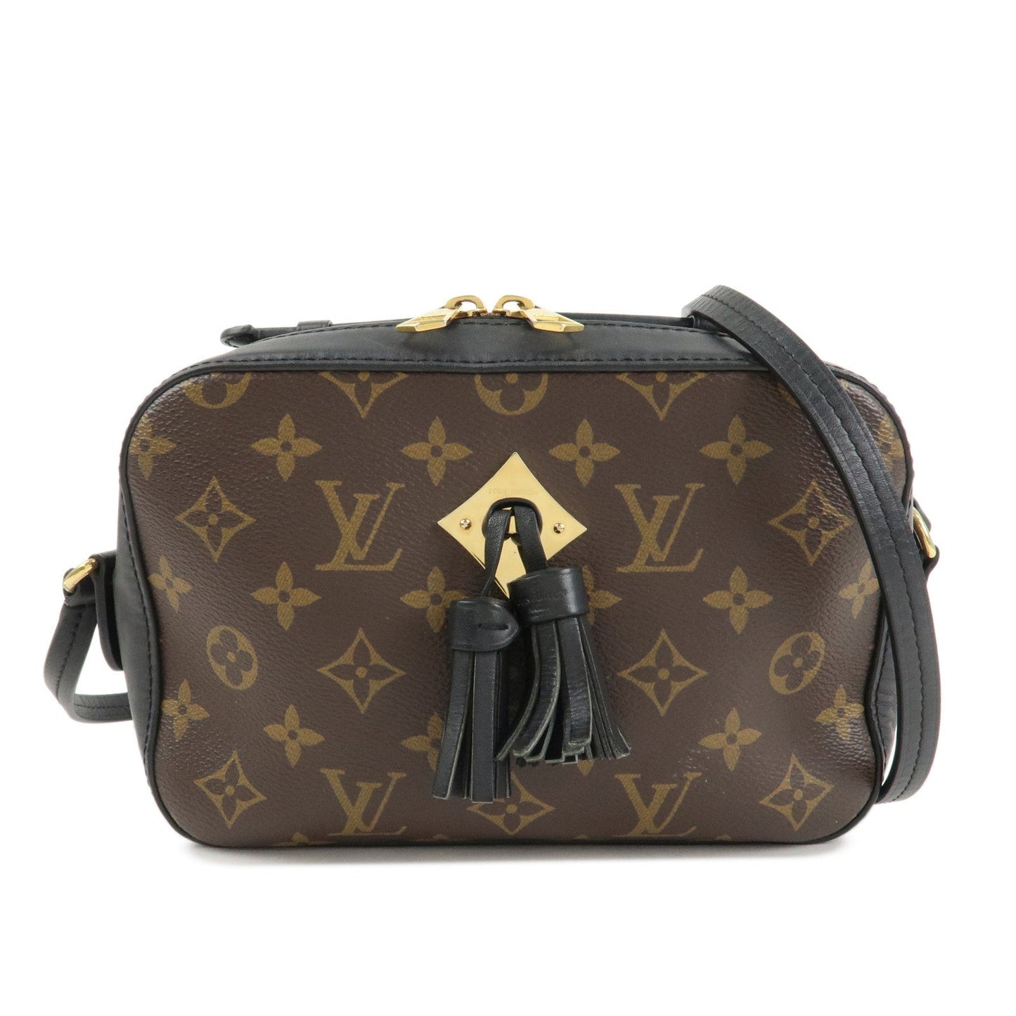 Louis Vuitton Monogram Saintonge Shoulder Bag Noir M43555