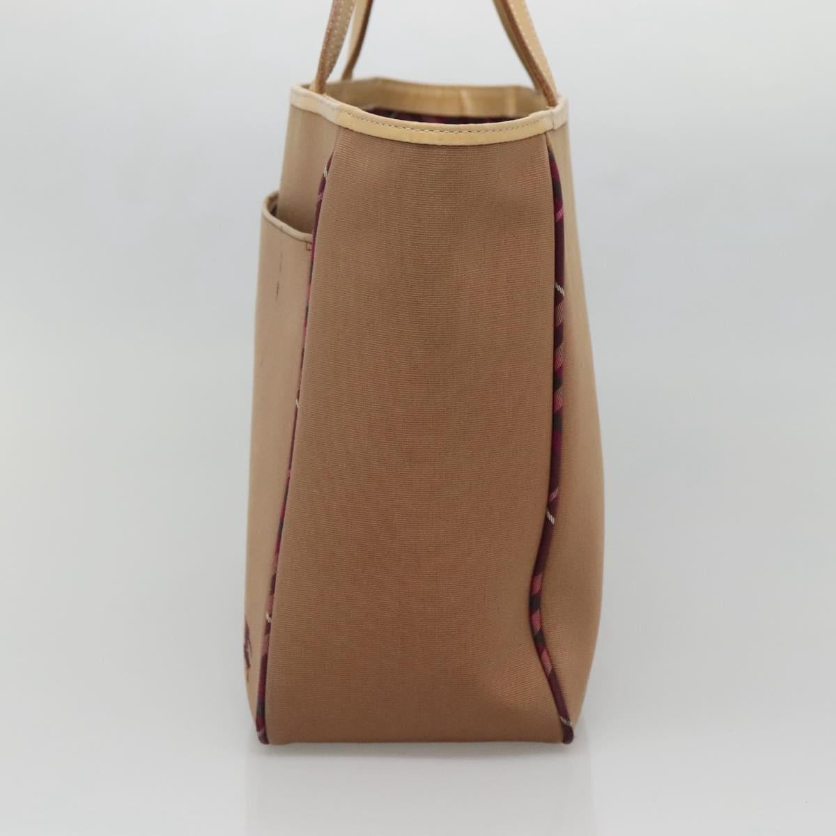 Burberry Nova Check Beige Canvas Tote Bag ( )