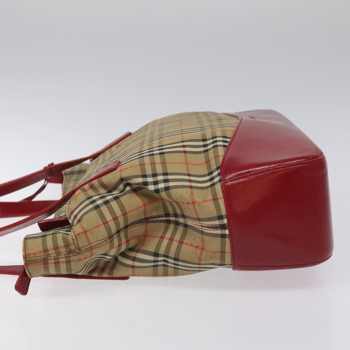 Burberry Nova Check Beige Canvas Tote Bag ( )