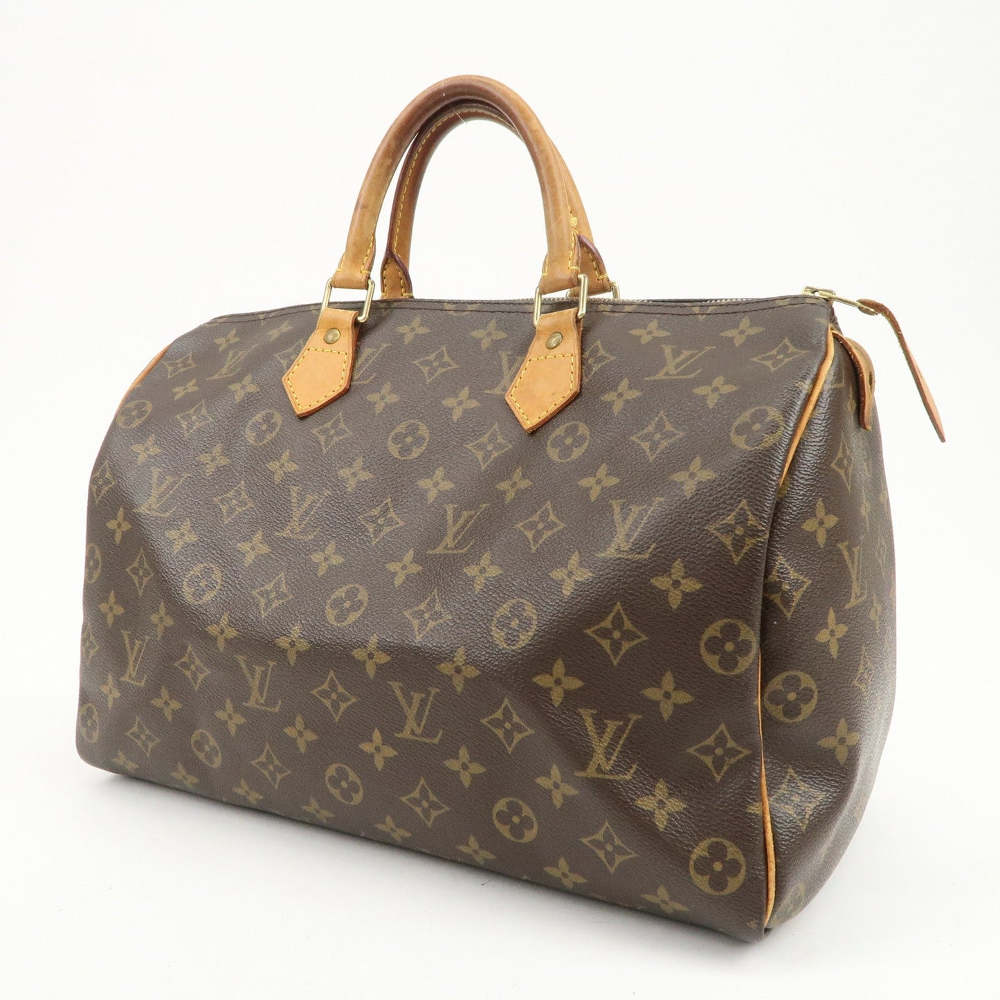 Louis Vuitton Monogram Speedy 35 Boston Bag Hand Bag M41524