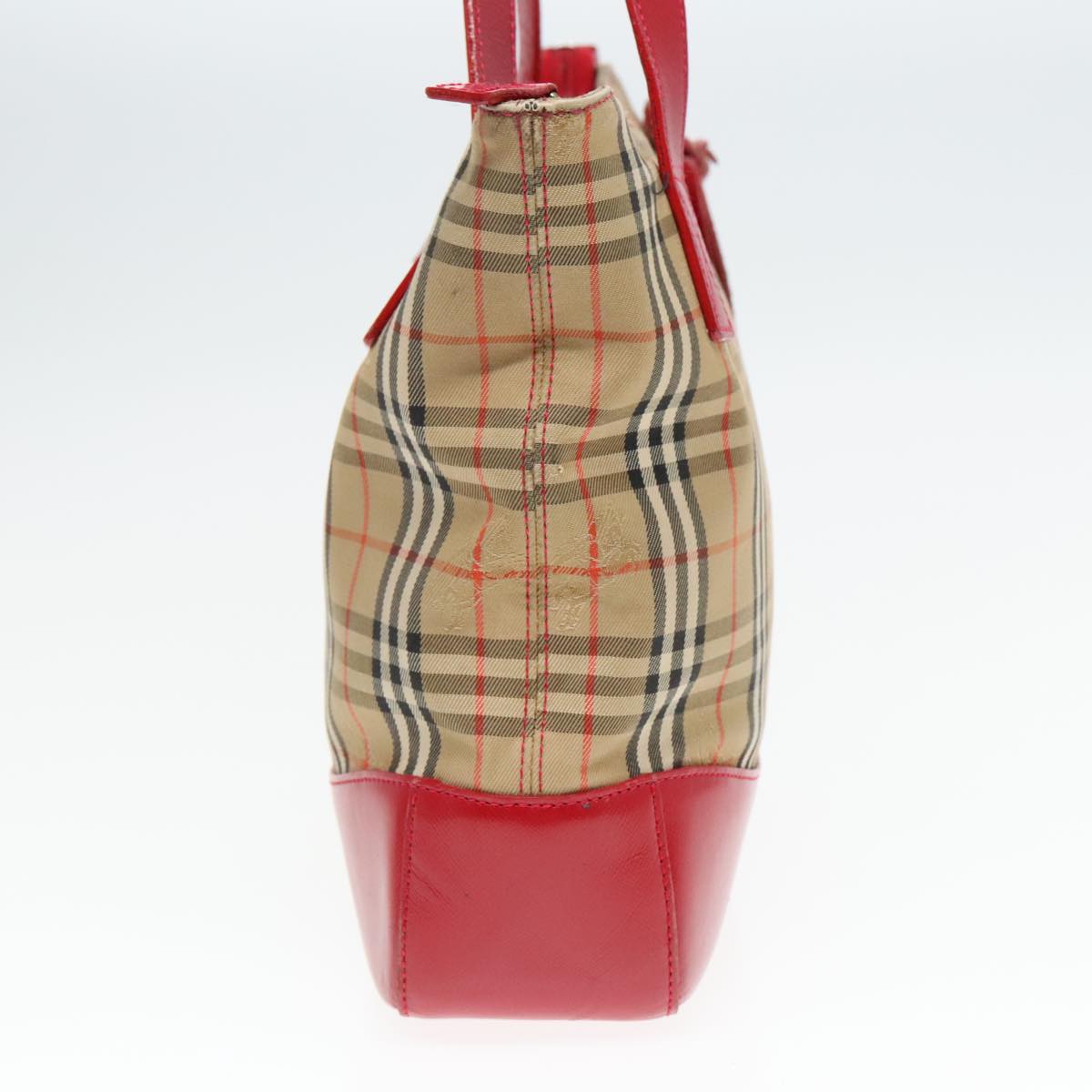 Burberry Nova Check Beige Canvas Tote Bag ( )