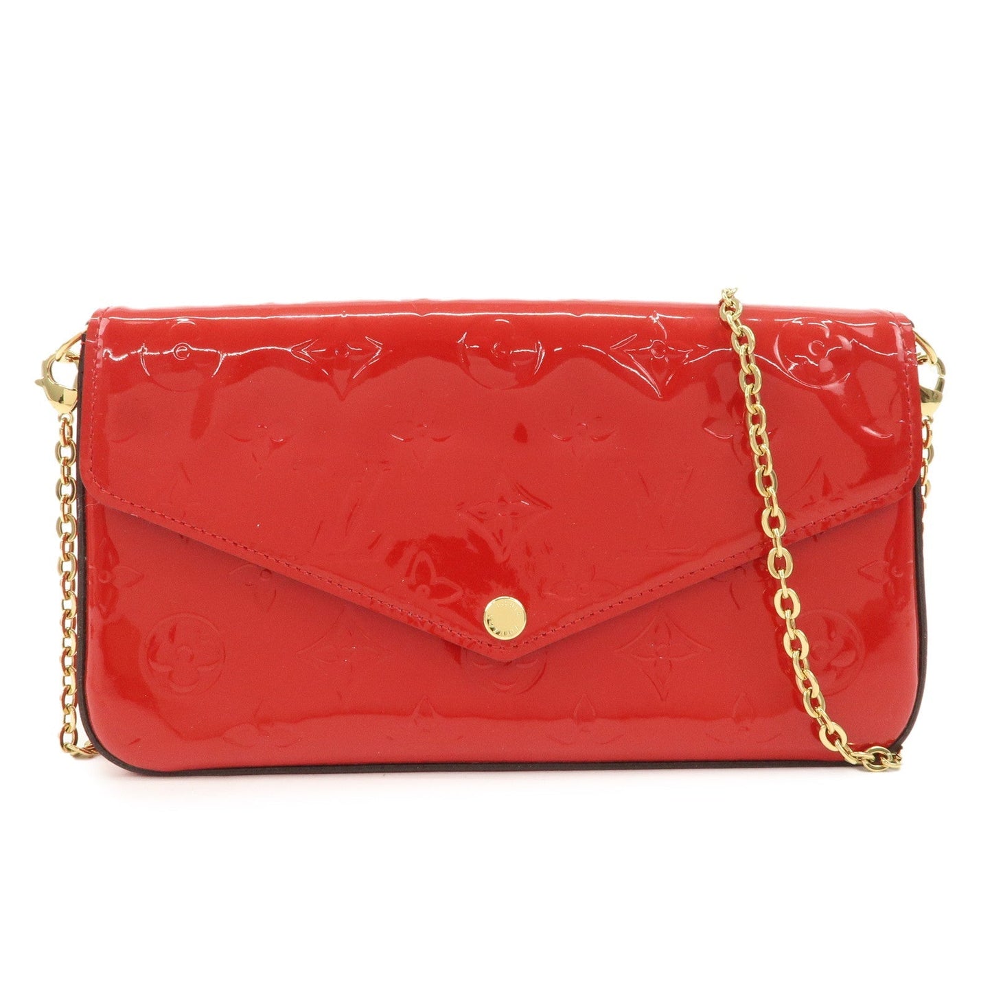 Louis Vuitton Monogram Vernis Pochette Felice Shoulder Bag M61293