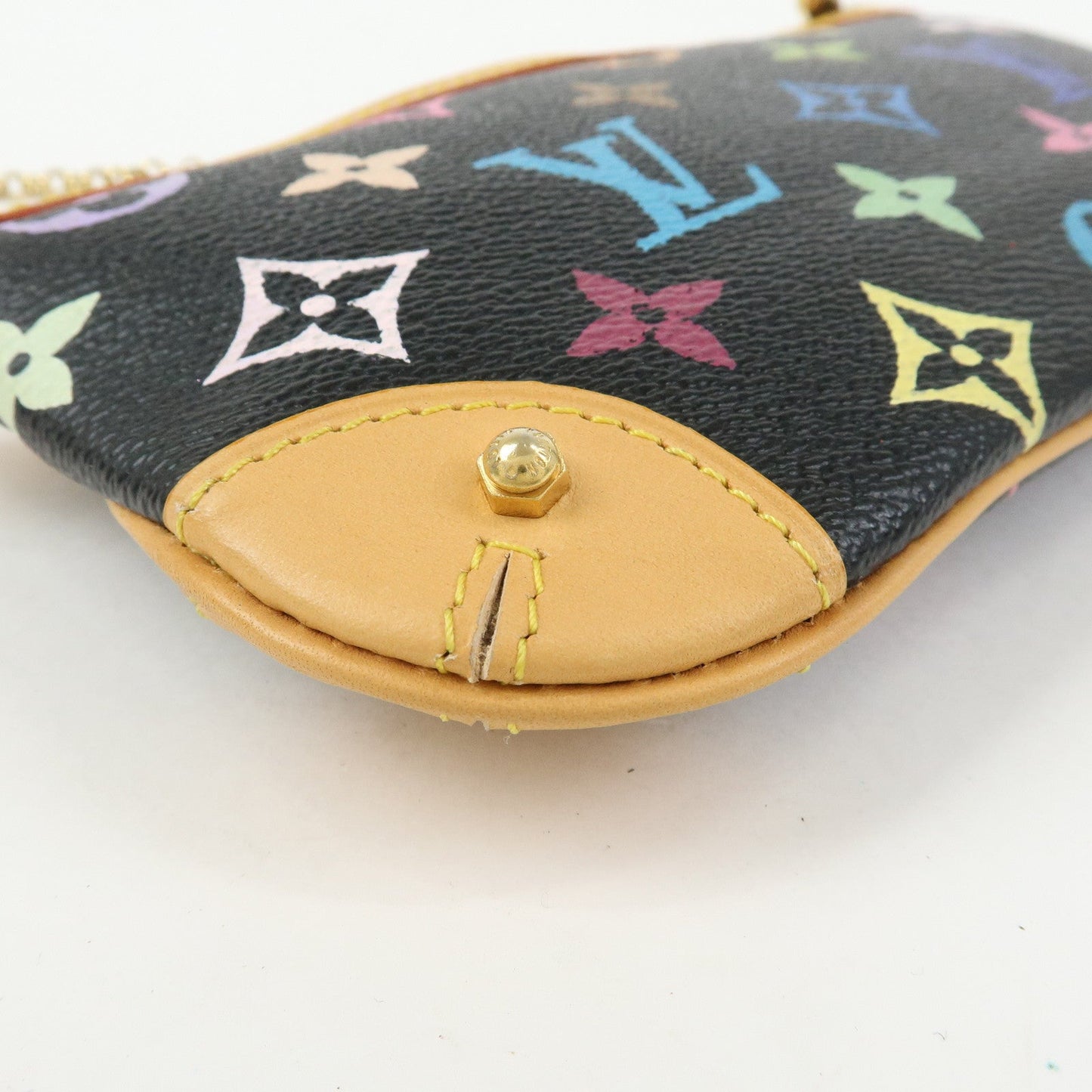 Louis Vuitton Monogram Multi Color Pochette Milla MM Noir M60097