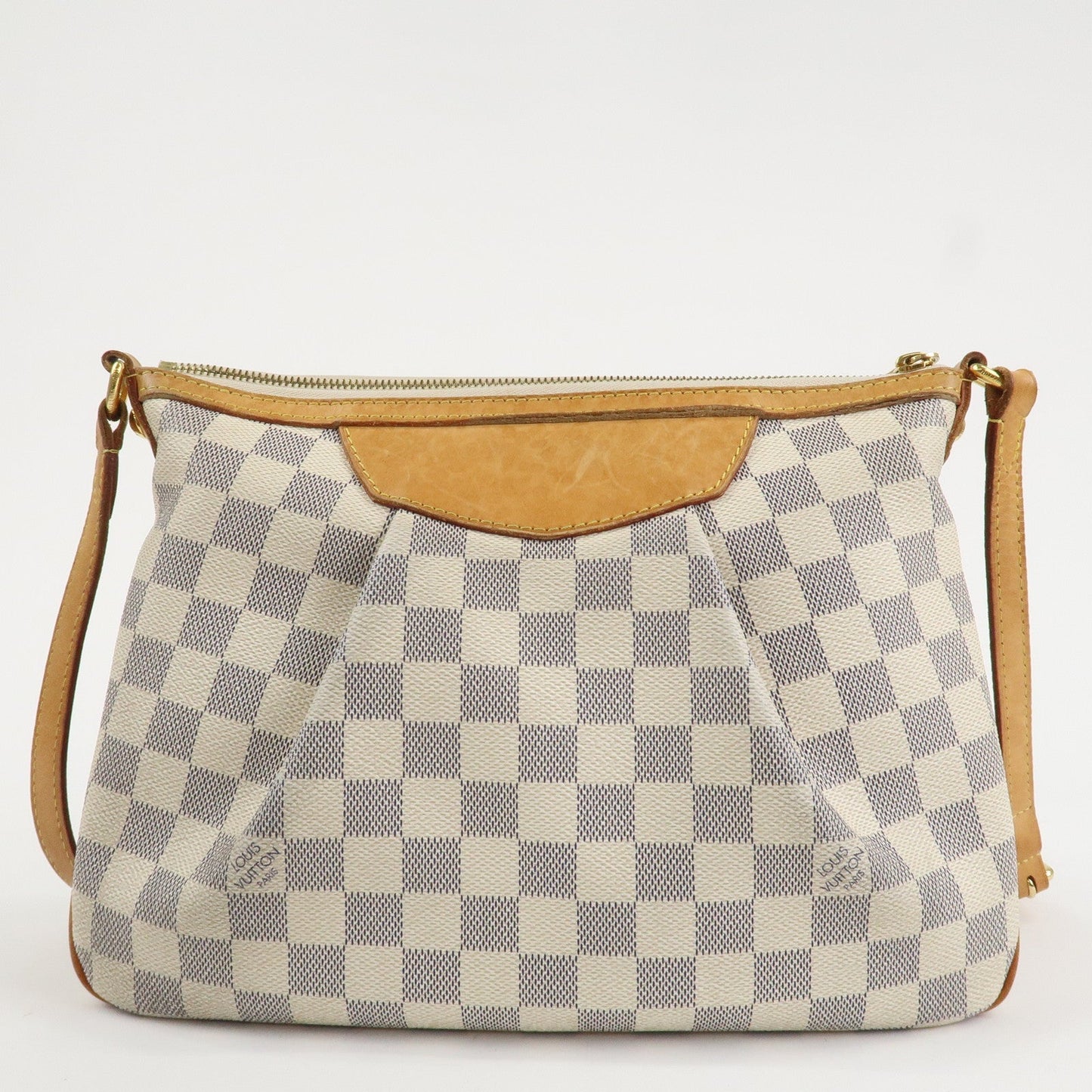 Louis Vuitton Damier Azur Siracusa PM Shoulder Bag M41113