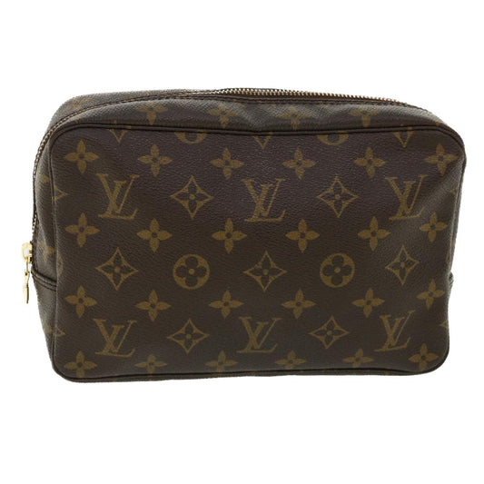 Louis Vuitton Brown Canvas Truth Toilette 23 clutch bag