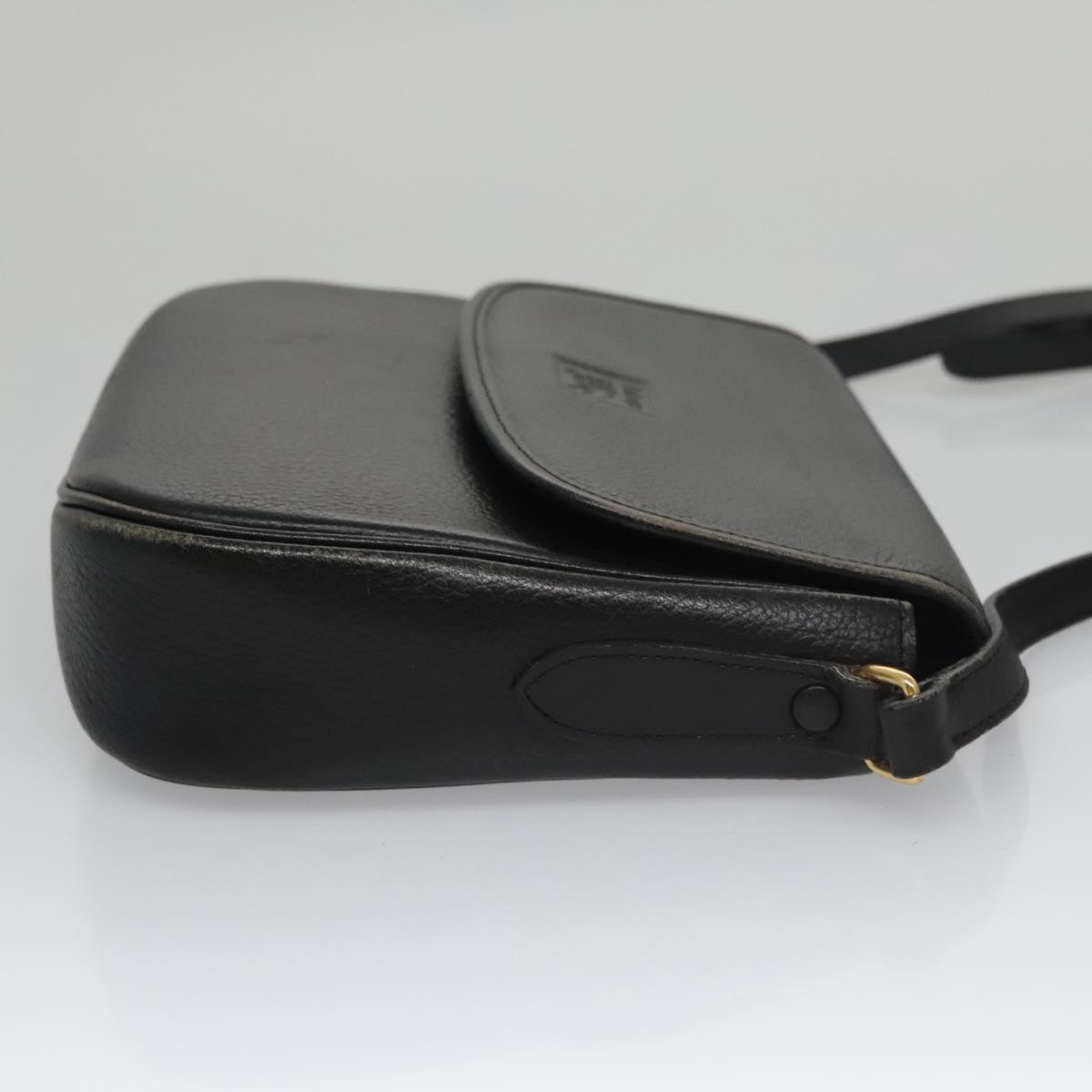 Burberry Black Leather Shoulder Bag ( )