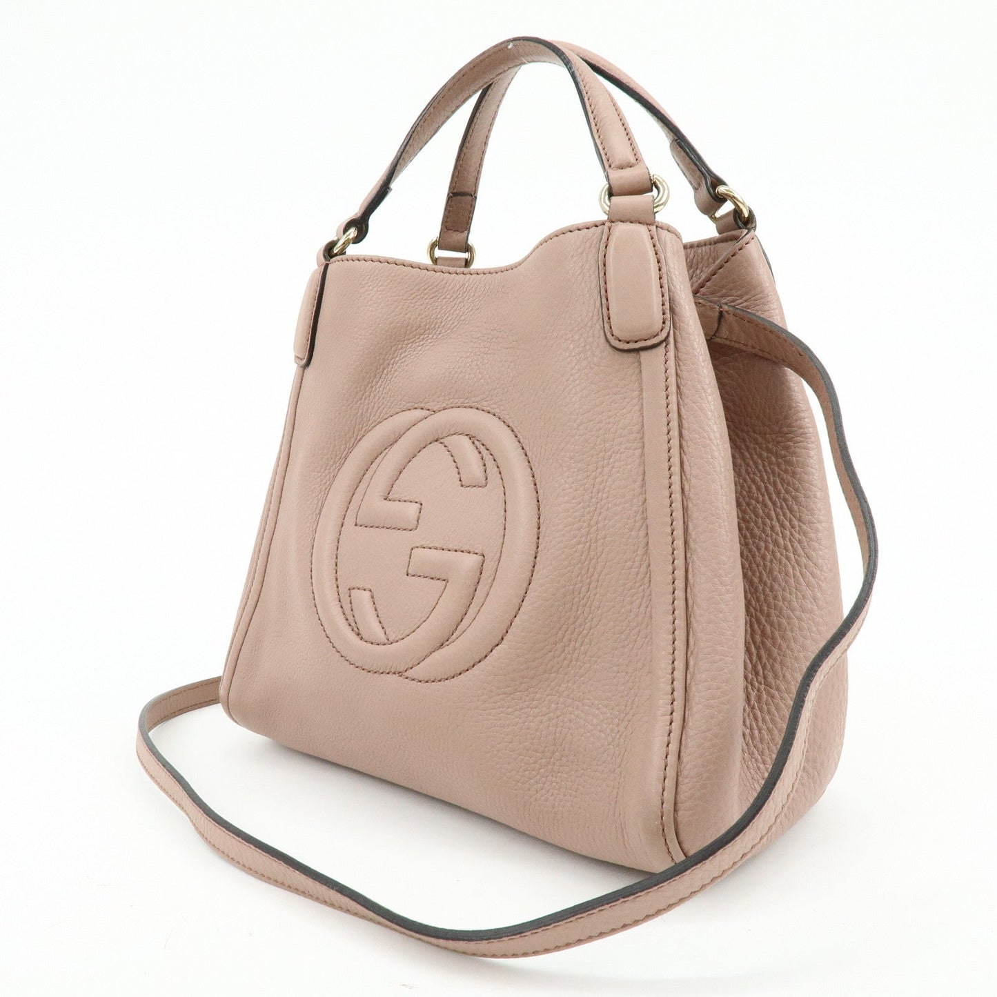 GUCCI SOHO Interlocking G Calf Leather 2WayBag Japan Limited 336751