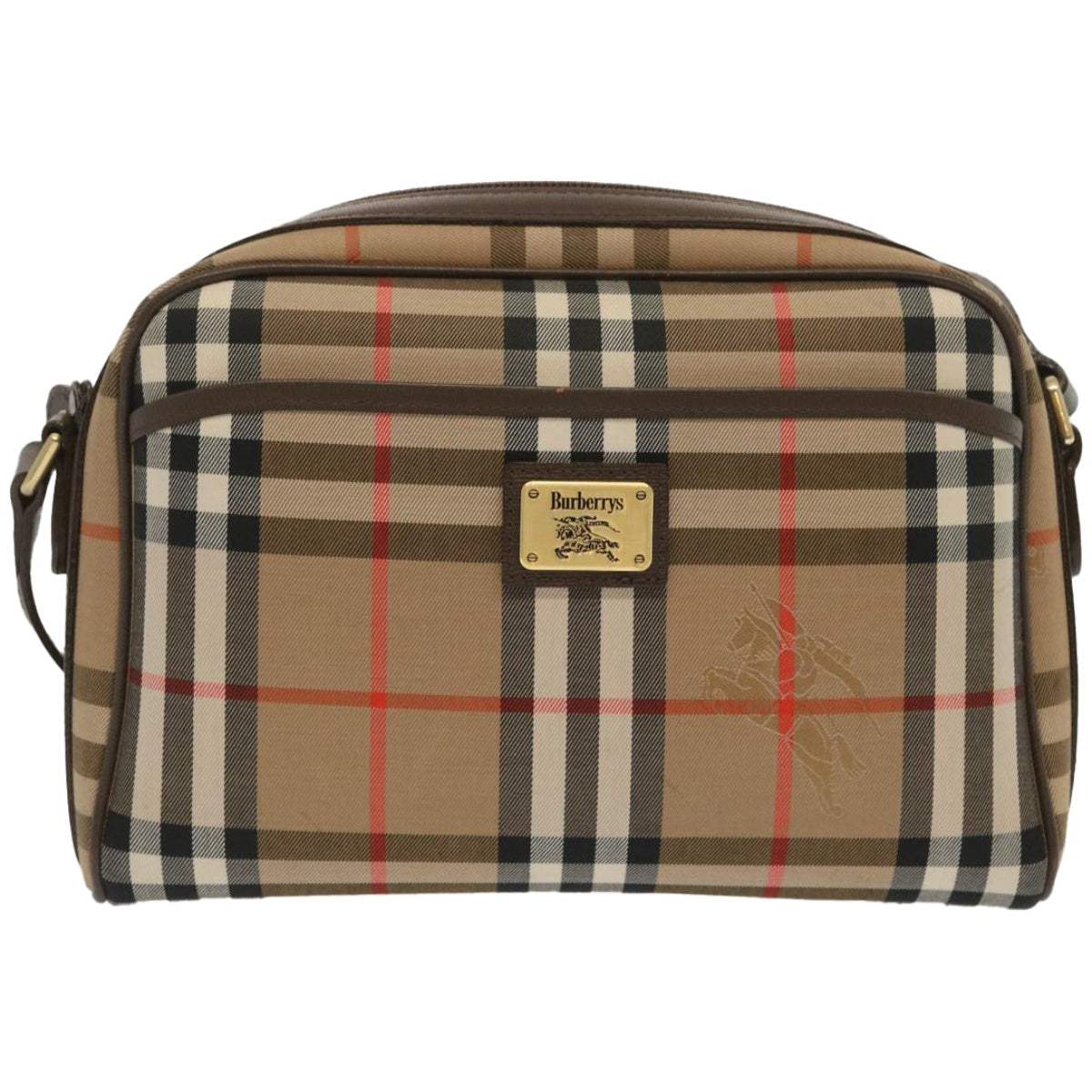 Luxury Burberry Nova Check Shoulder Bag