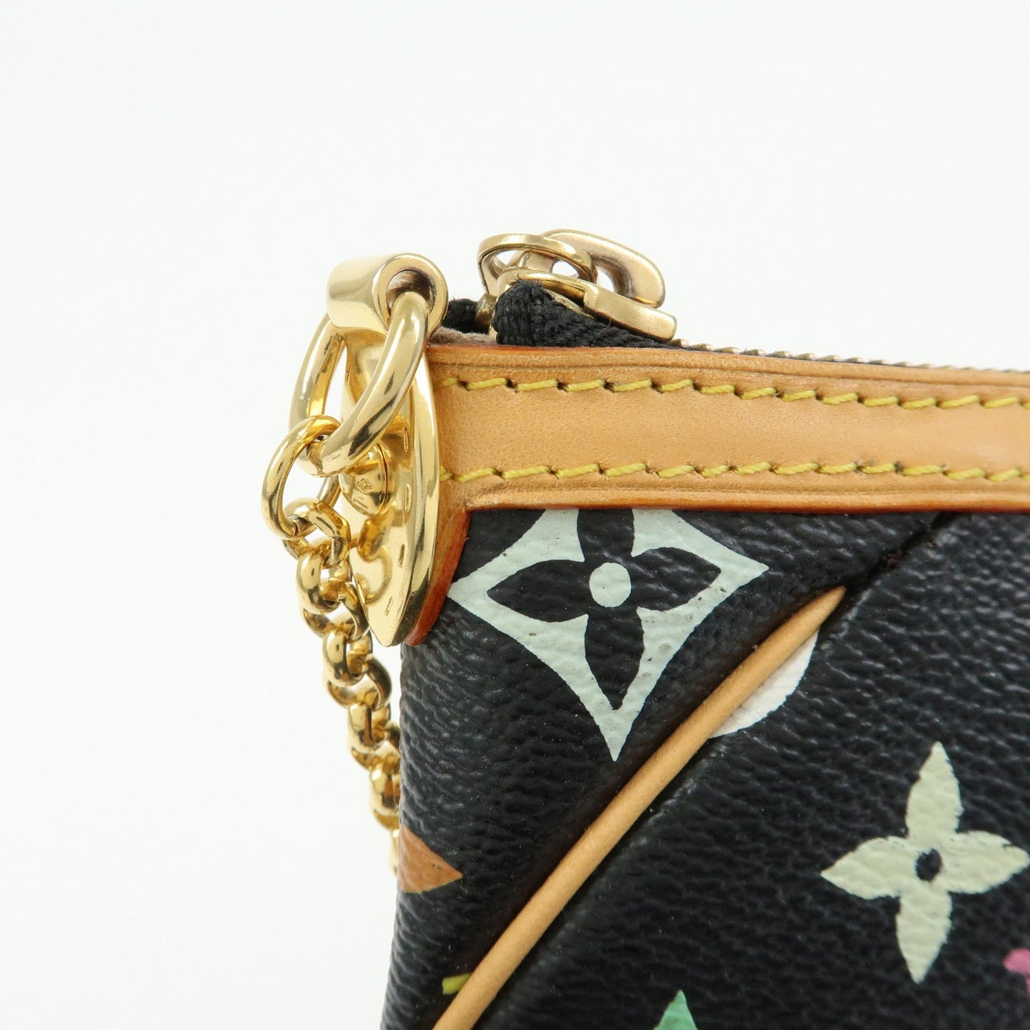 Louis Vuitton Monogram Multi Color Pochette Milla MM Noir M60097