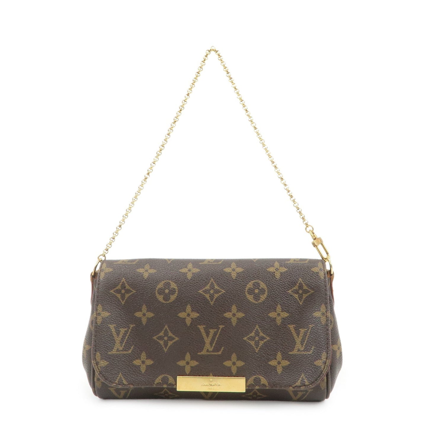 Louis Vuitton Monogram Favorite PM 2Way Shoulder Bag Brown M40717