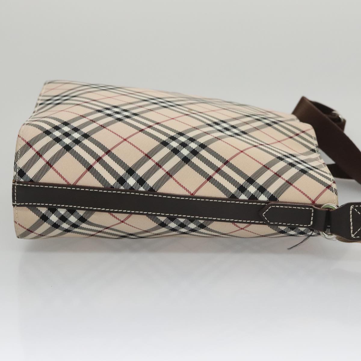 Burberry Nova Check Beige Canvas Shoulder Bag ( )