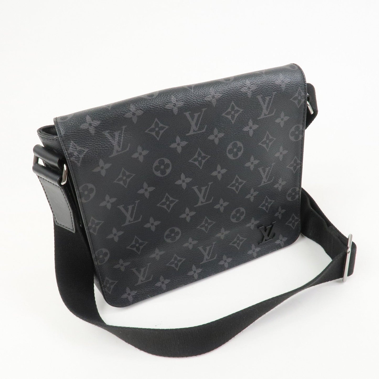 Louis Vuitton Monogram Eclipse District PM Crossbody Bag M44000