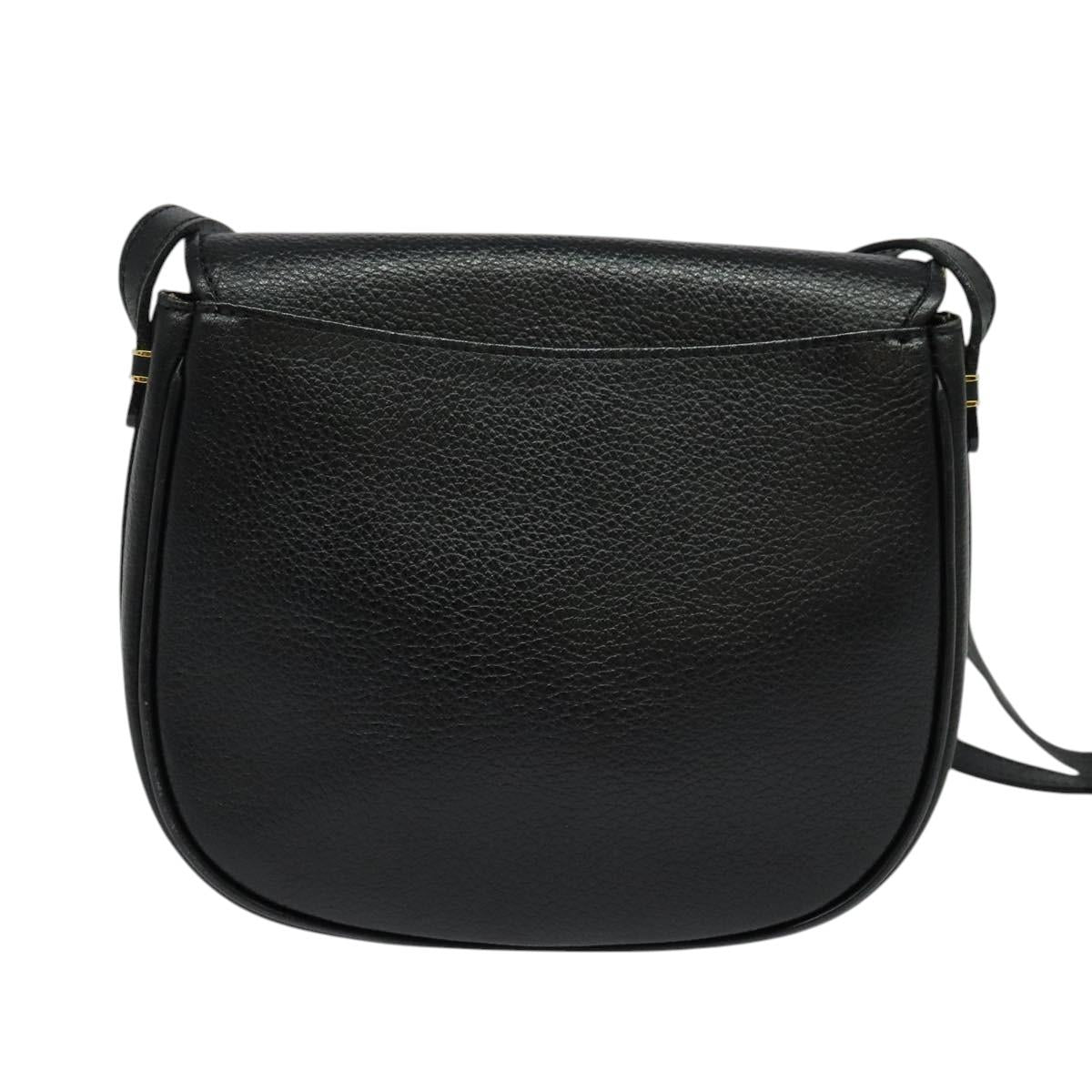 Burberry Black Leather Shoulder Bag ( )