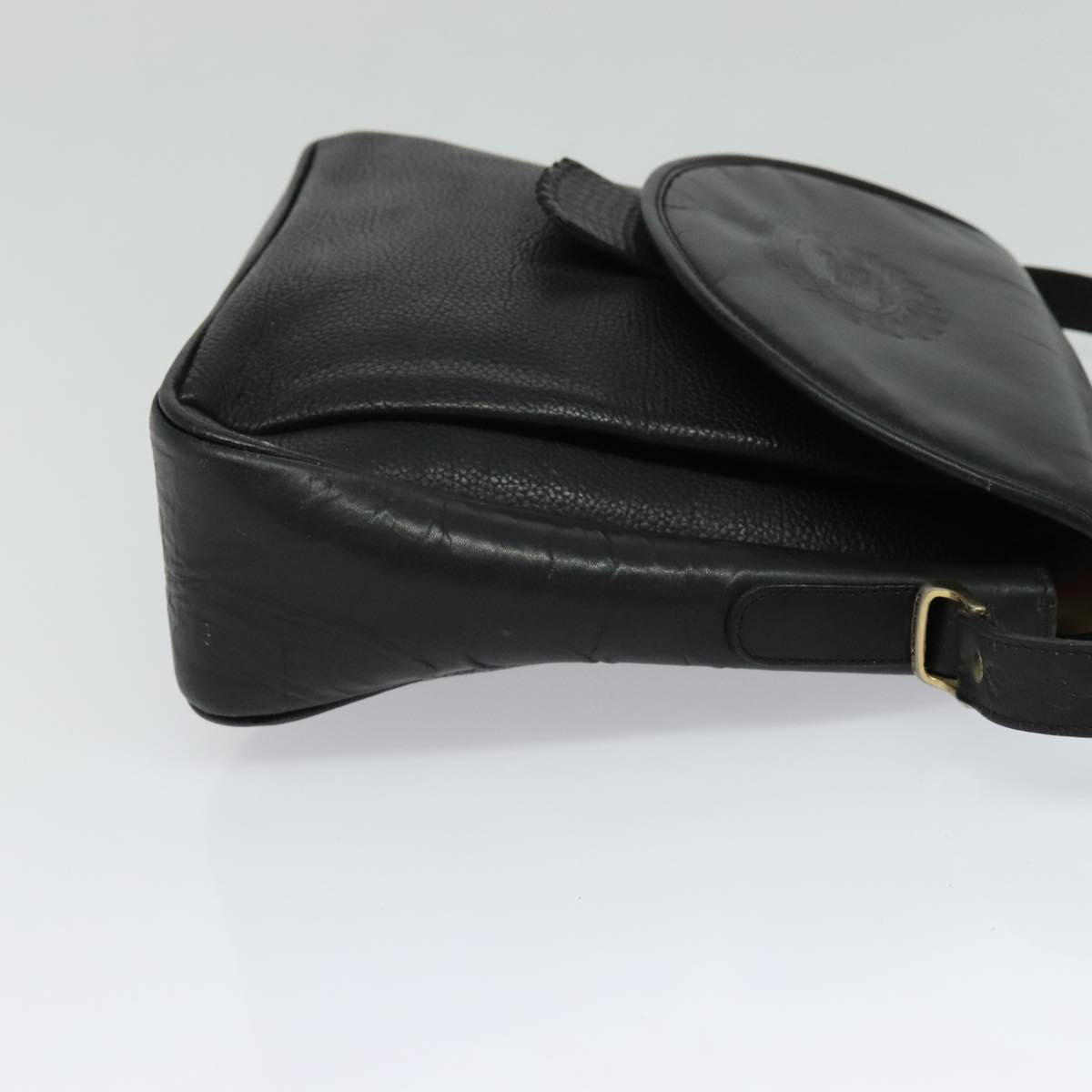 Burberry Blue Label Black Leather Shoulder Bag ( )