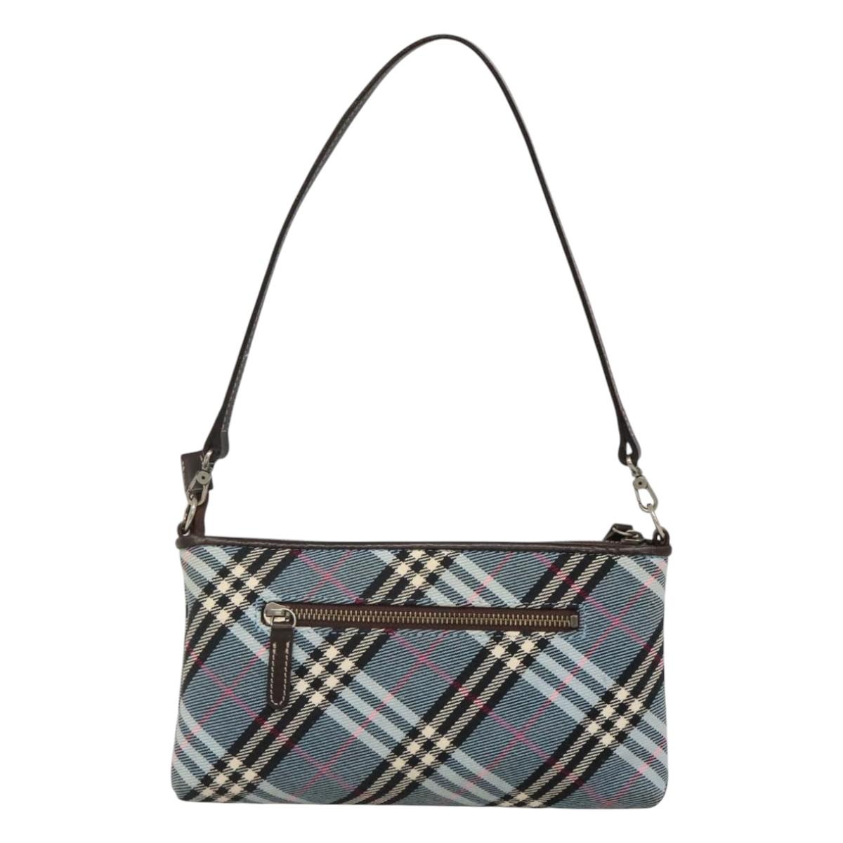 Burberry Blue Label Blue Canvas Shoulder Bag ( )