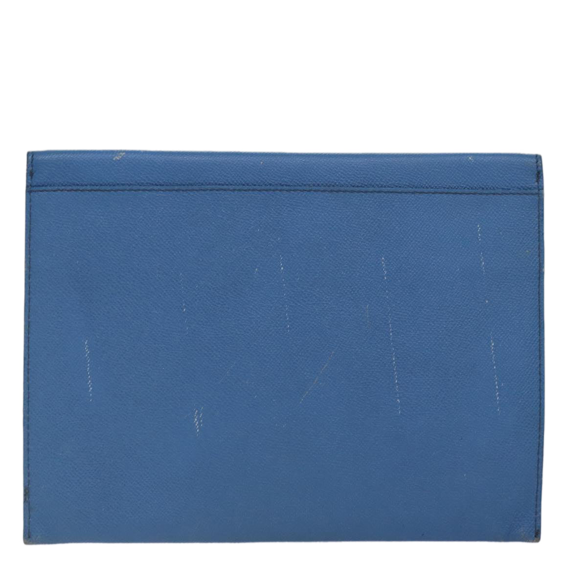 Burberry Blue Leather Clutch Bag ( )