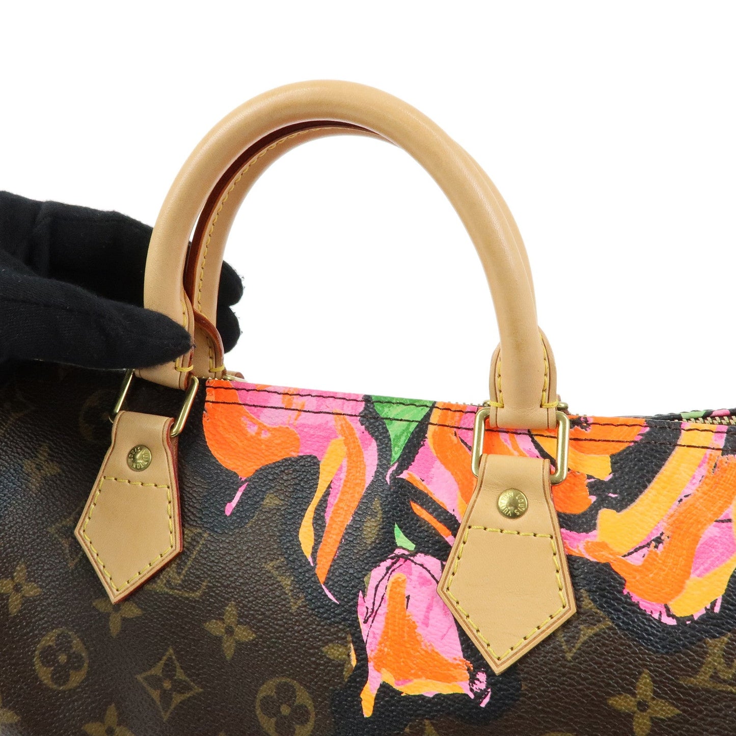 Louis Vuitton Monogram Rose Canvas Speedy 30 Boston Bag M48610