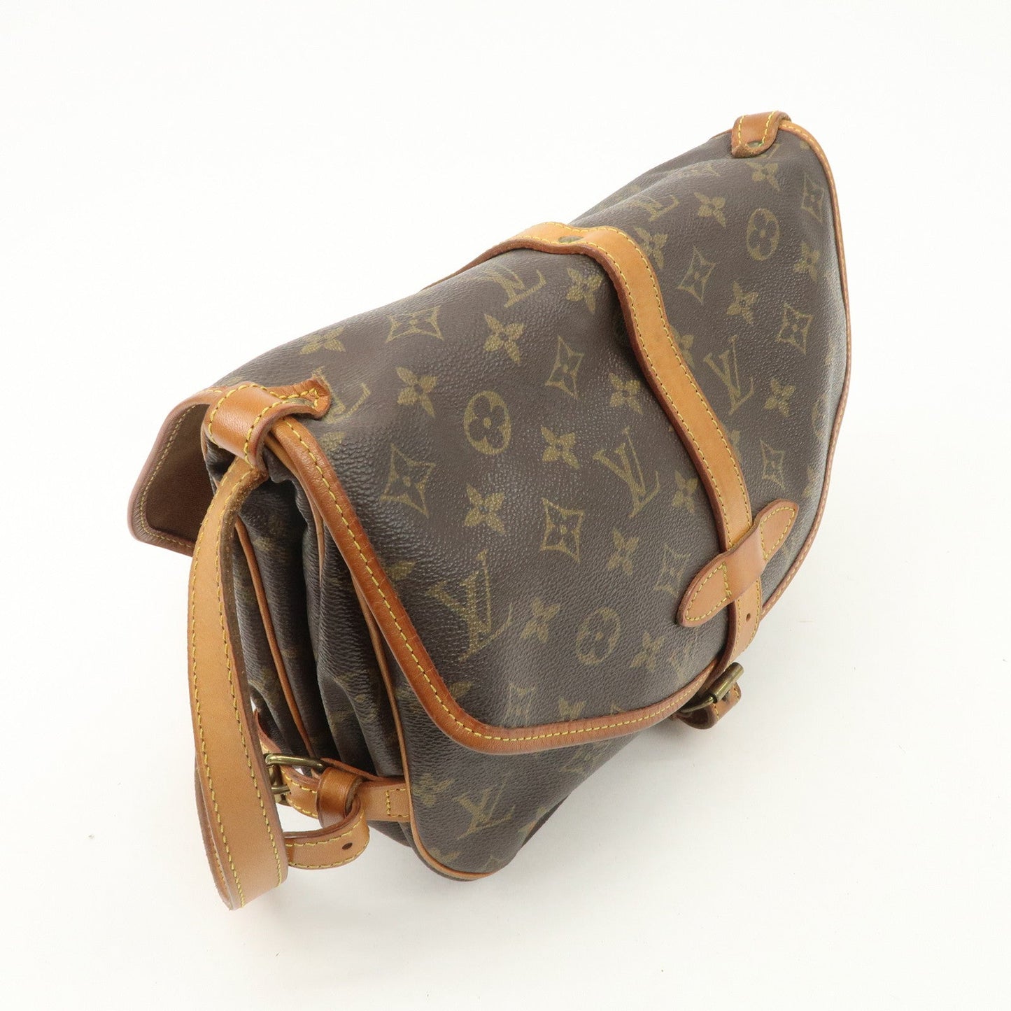 Louis Vuitton Monogram Saumur 30 Crossbody Bag Shoulder Bag M42256