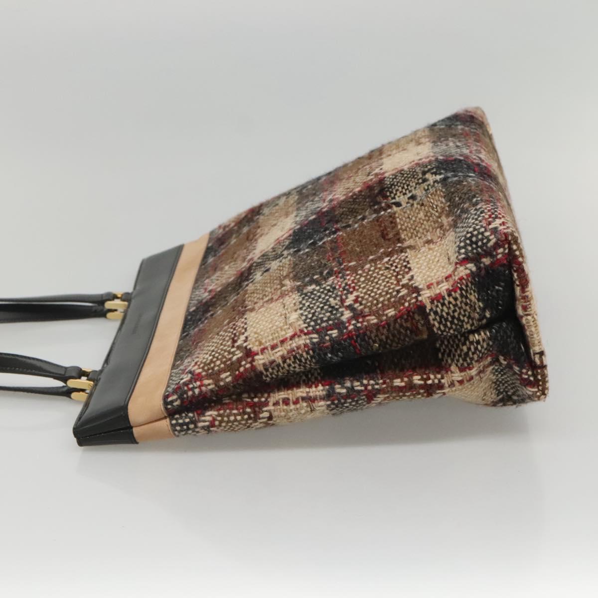 Burberry Beige Wool Tote Bag ( )