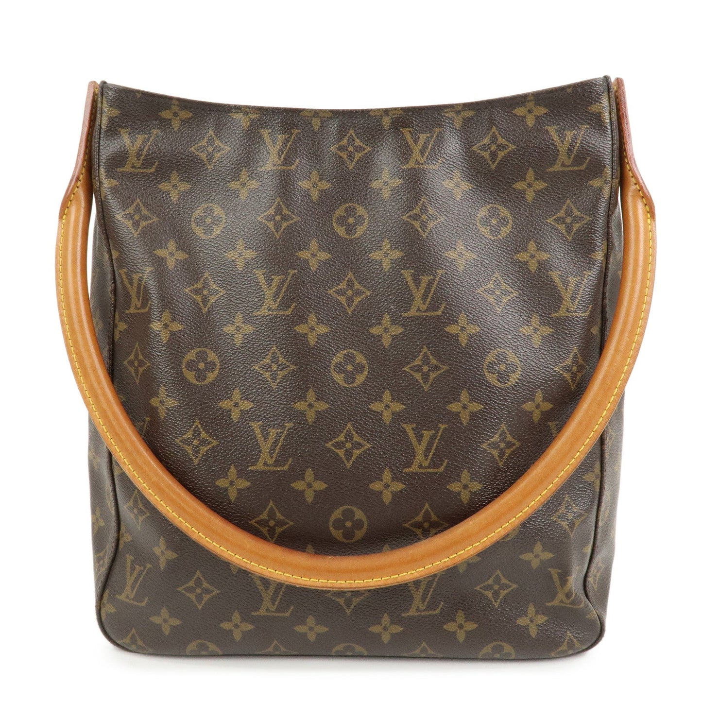Louis Vuitton Monogram Looping GM Shoulder Bag Brown M51145