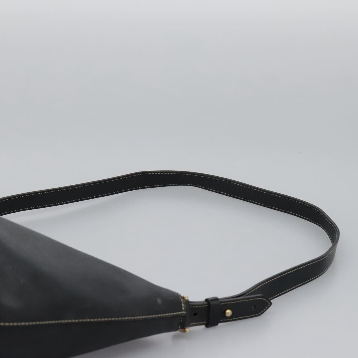 Burberry Black Leather Shoulder Bag ( )