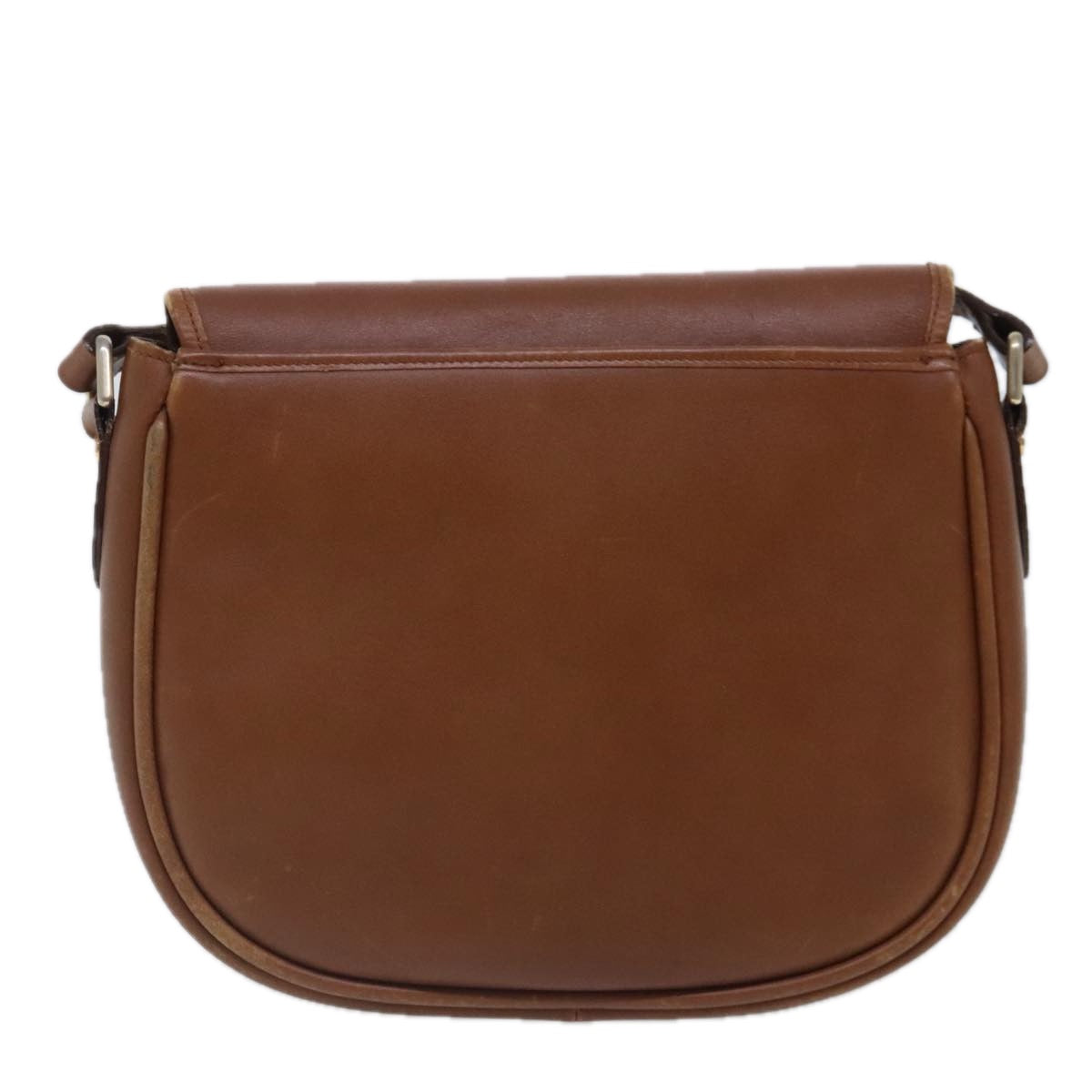 Burberry Brown Leather Shoulder Bag ( )