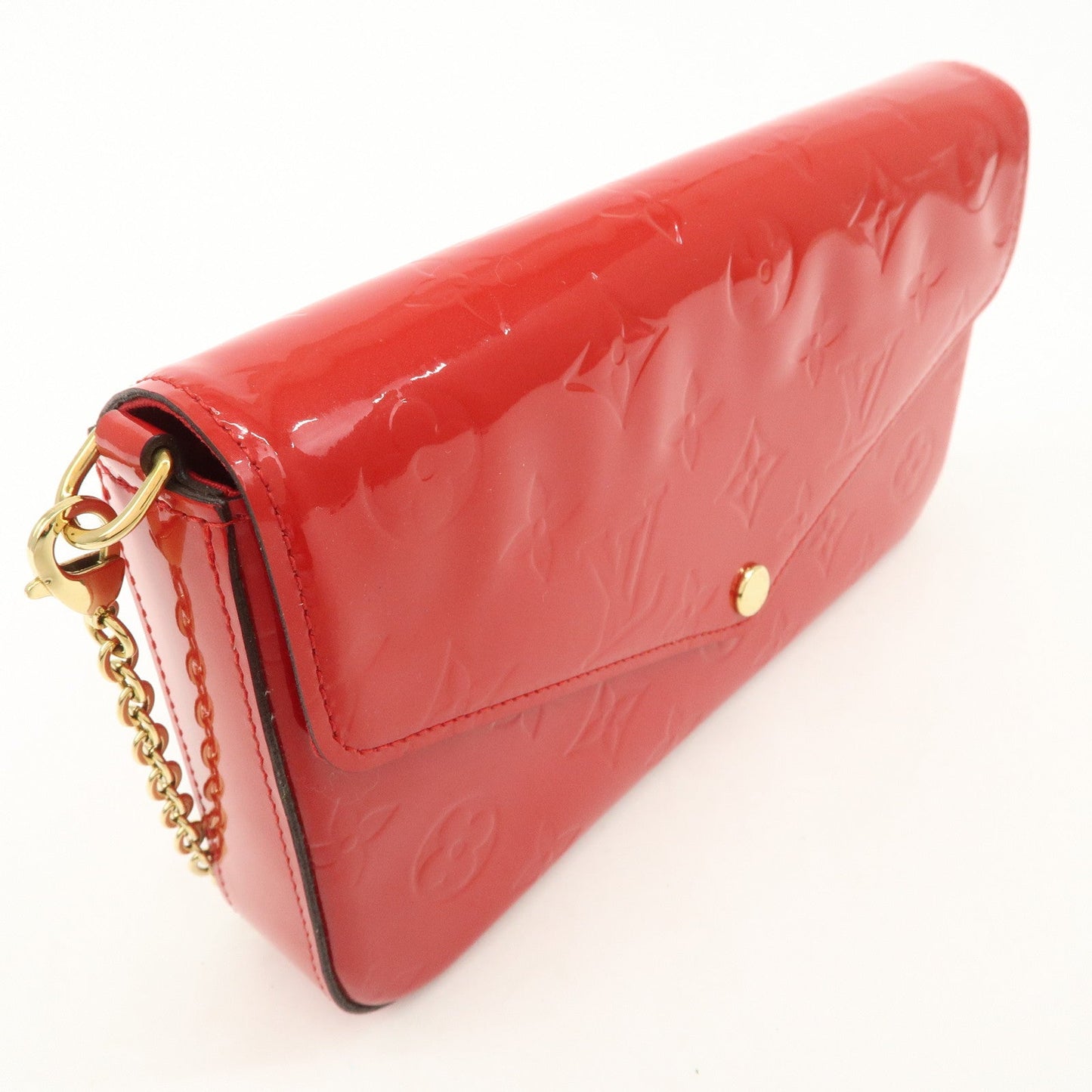 Louis Vuitton Monogram Vernis Pochette Felice Shoulder Bag M61293