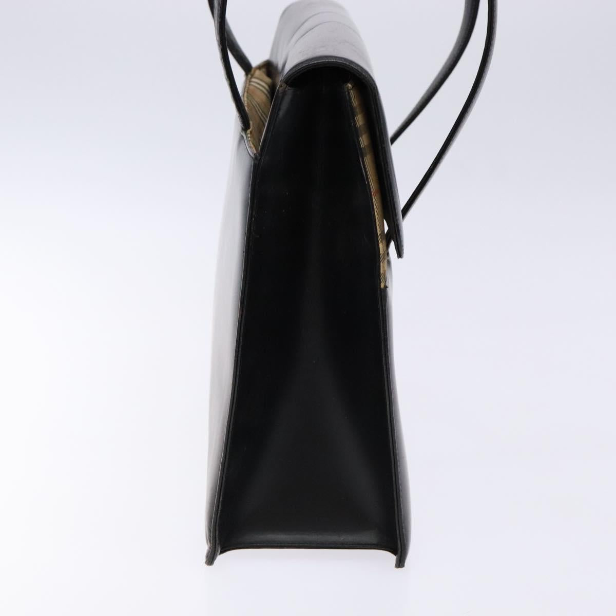 Burberry Black Leather Handbag ( )