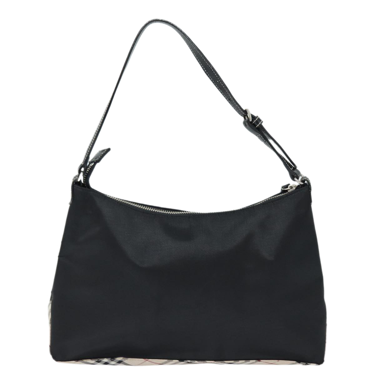 Burberry Nova Check Black Synthetic Handbag ( )