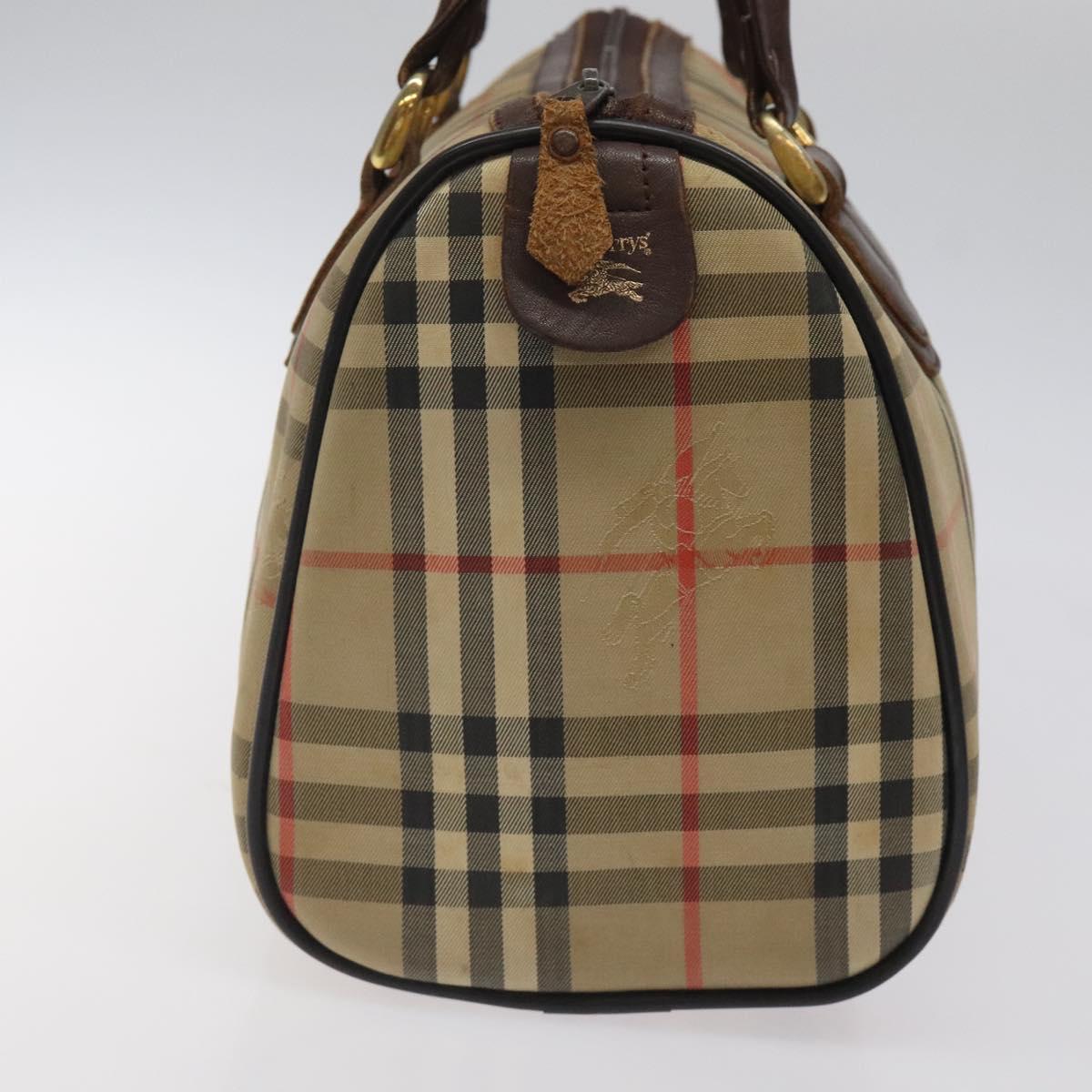 Burberry Nova Check Beige Canvas Travel Bag ( )