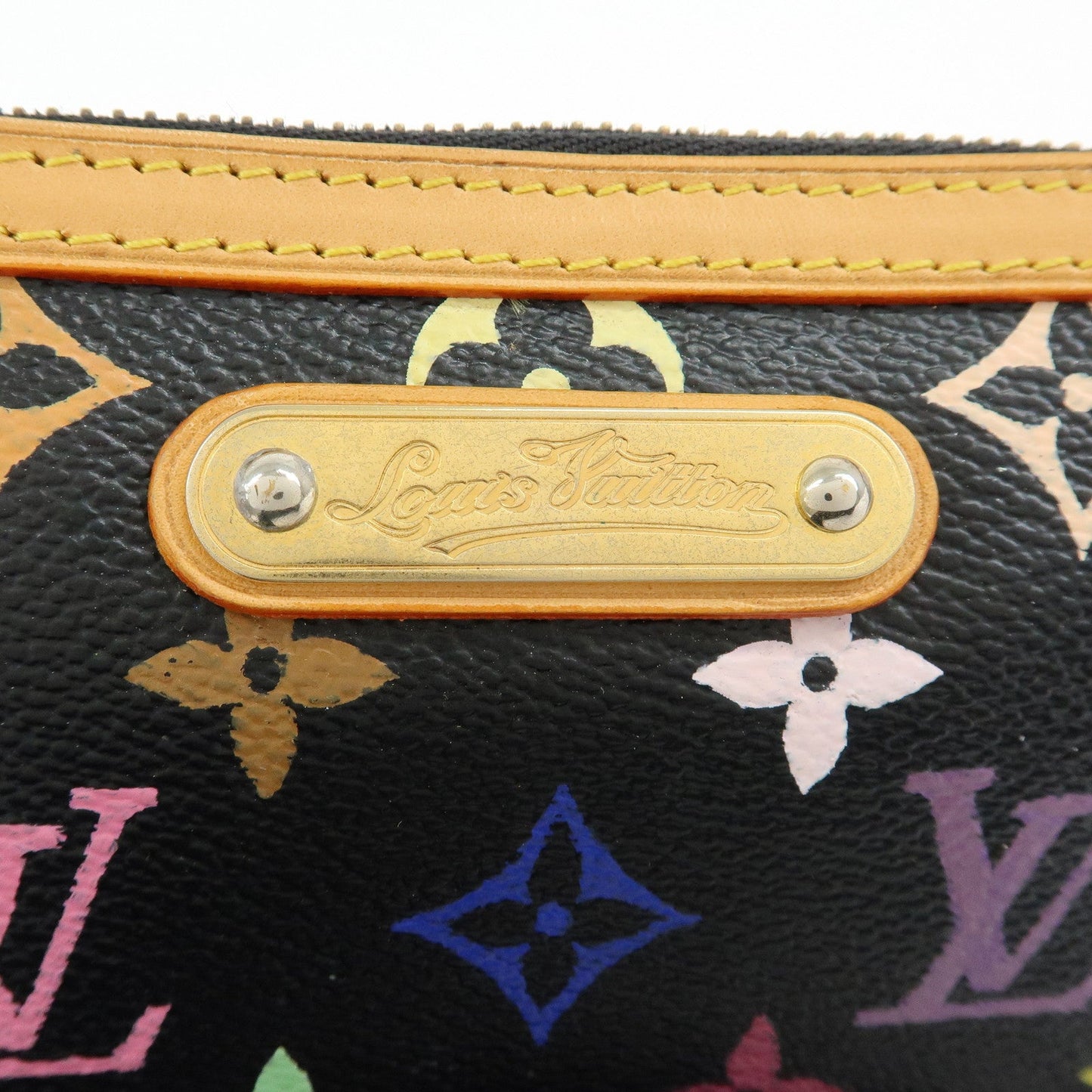 Louis Vuitton Monogram Multi Color Pochette Milla MM Noir M60097