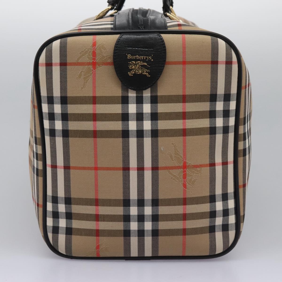 Burberry Nova Check Beige Canvas Travel Bag ( )
