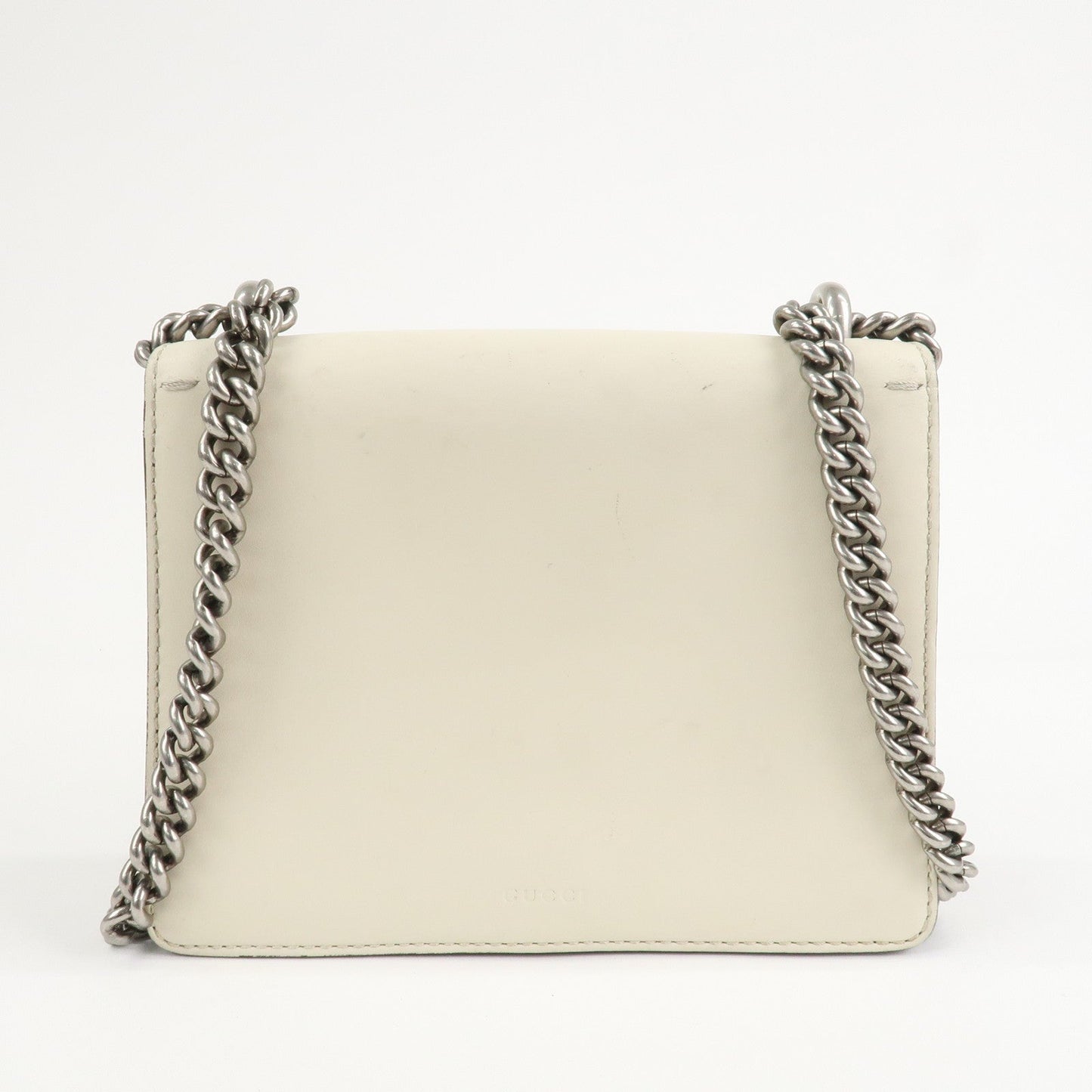 GUCCI Dionysus GG Supreme Small Shoulder Bag Beige Red 421970