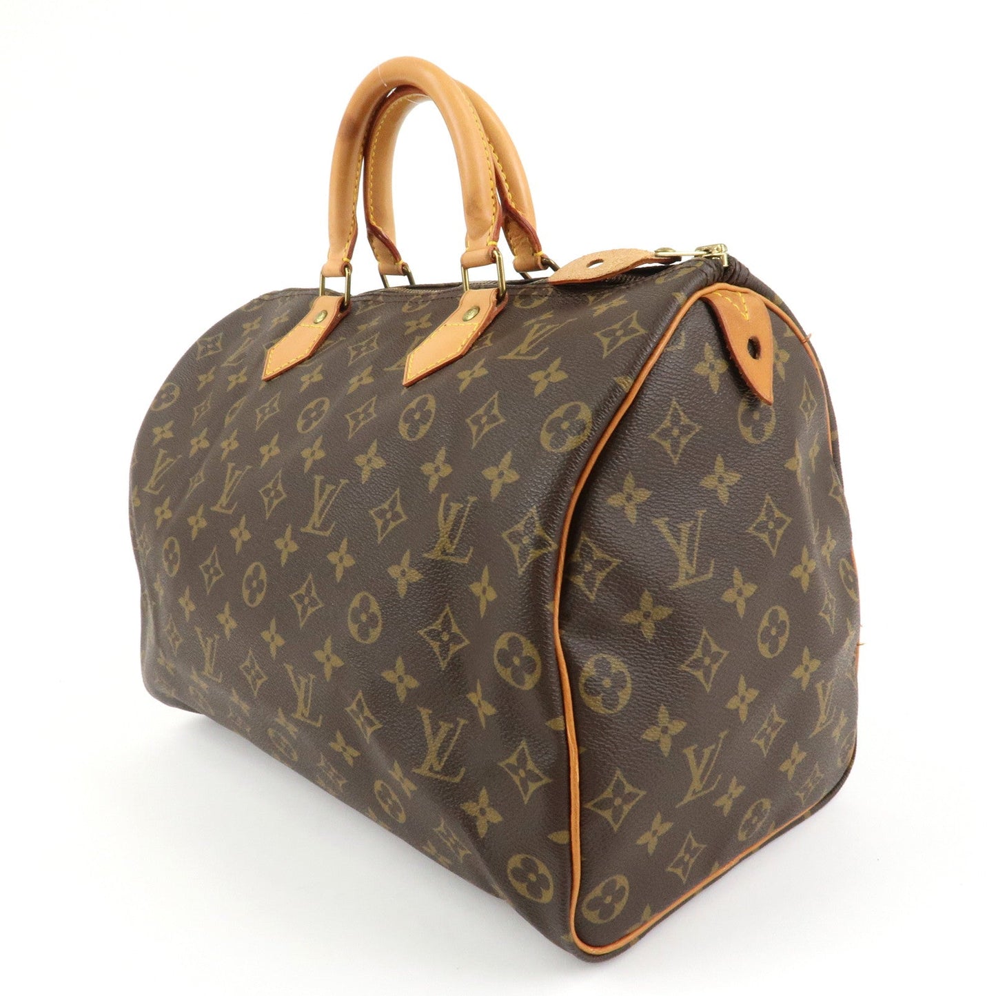 Louis Vuitton Monogram Speedy 35 Boston Bag Hand Bag M41524