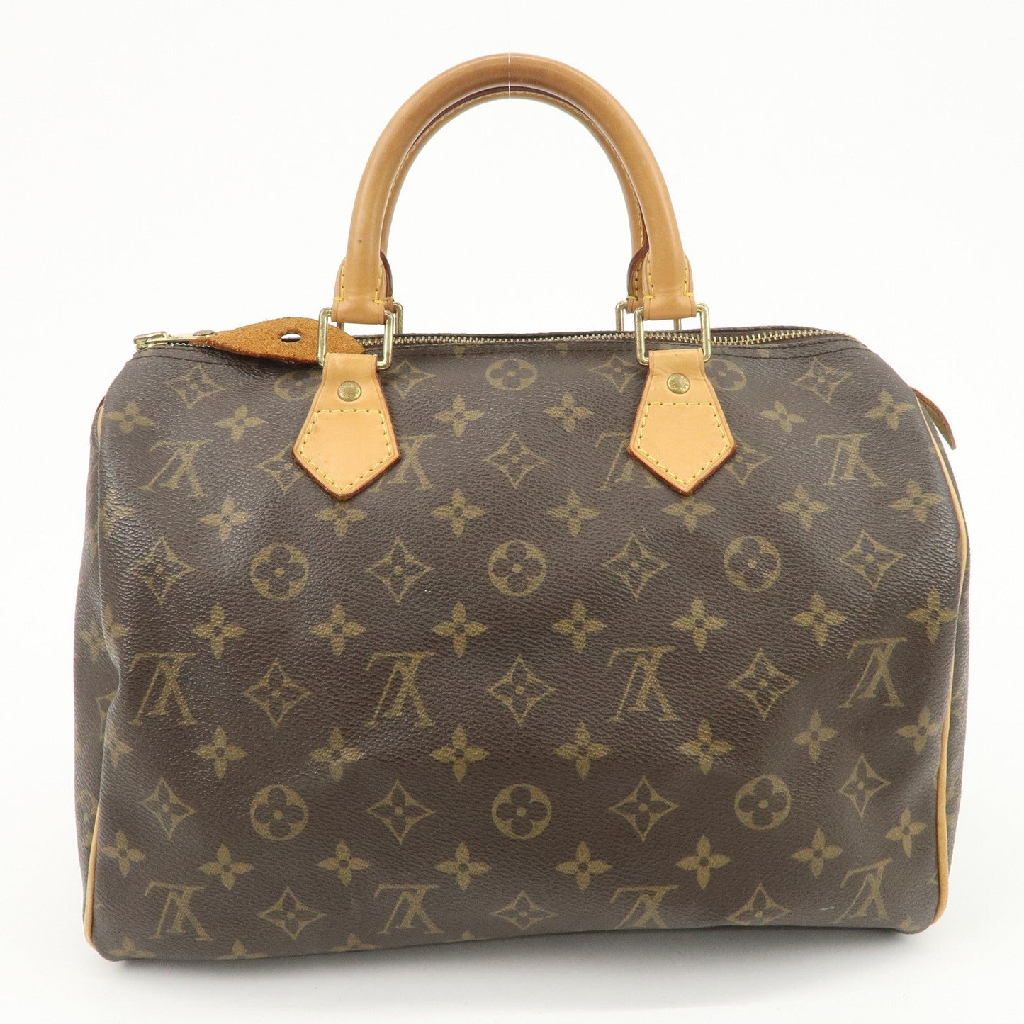 Louis Vuitton Monogram Speedy 30 Boston Bag Hand Bag Brown M41526