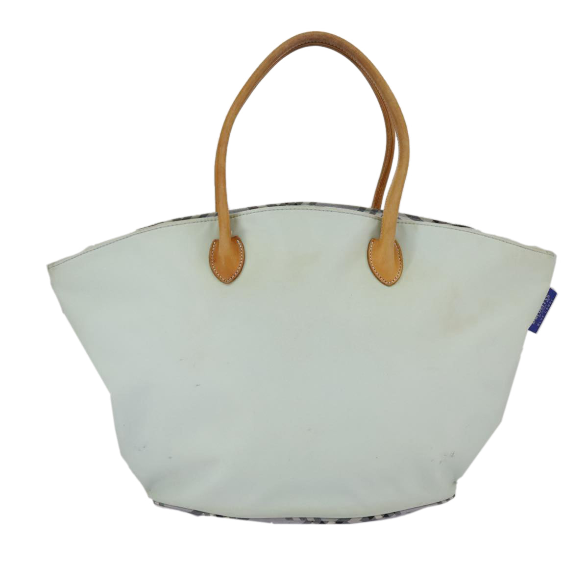 Burberry Blue Synthetic Tote Bag ( )