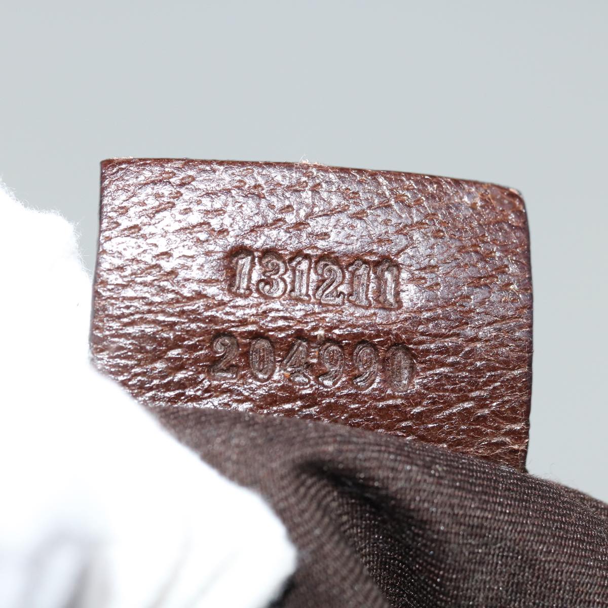 Gucci Gg Canvas Brown Canvas Shoulder Bag ( )