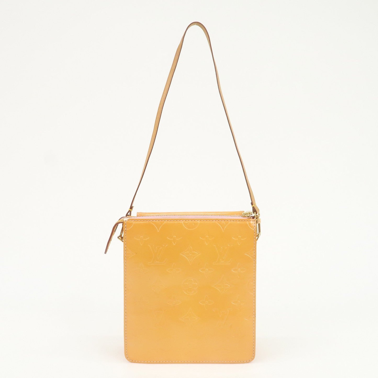 Louis Vuitton Monogram Vernis Leather Motto Shoulder Bag M91034