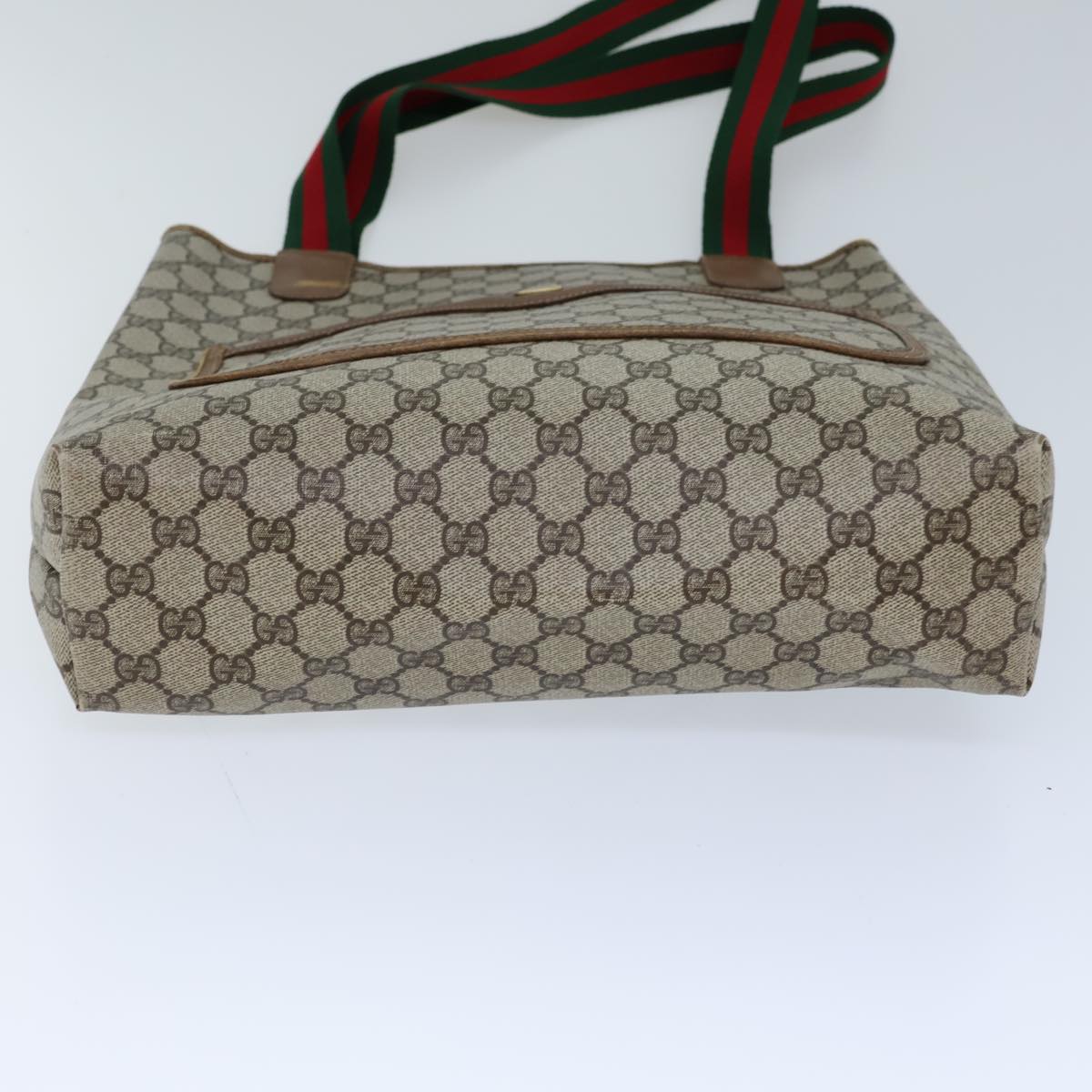 Gucci Leather Canvas Tote