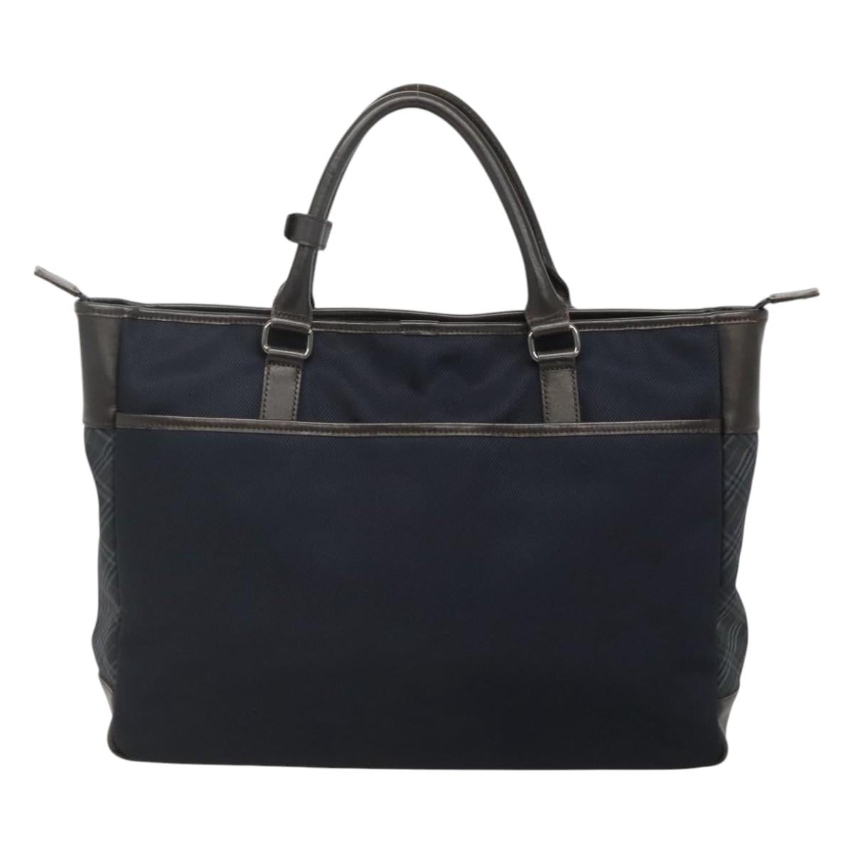 Burberry Navy Nylon Tote Bag ( )