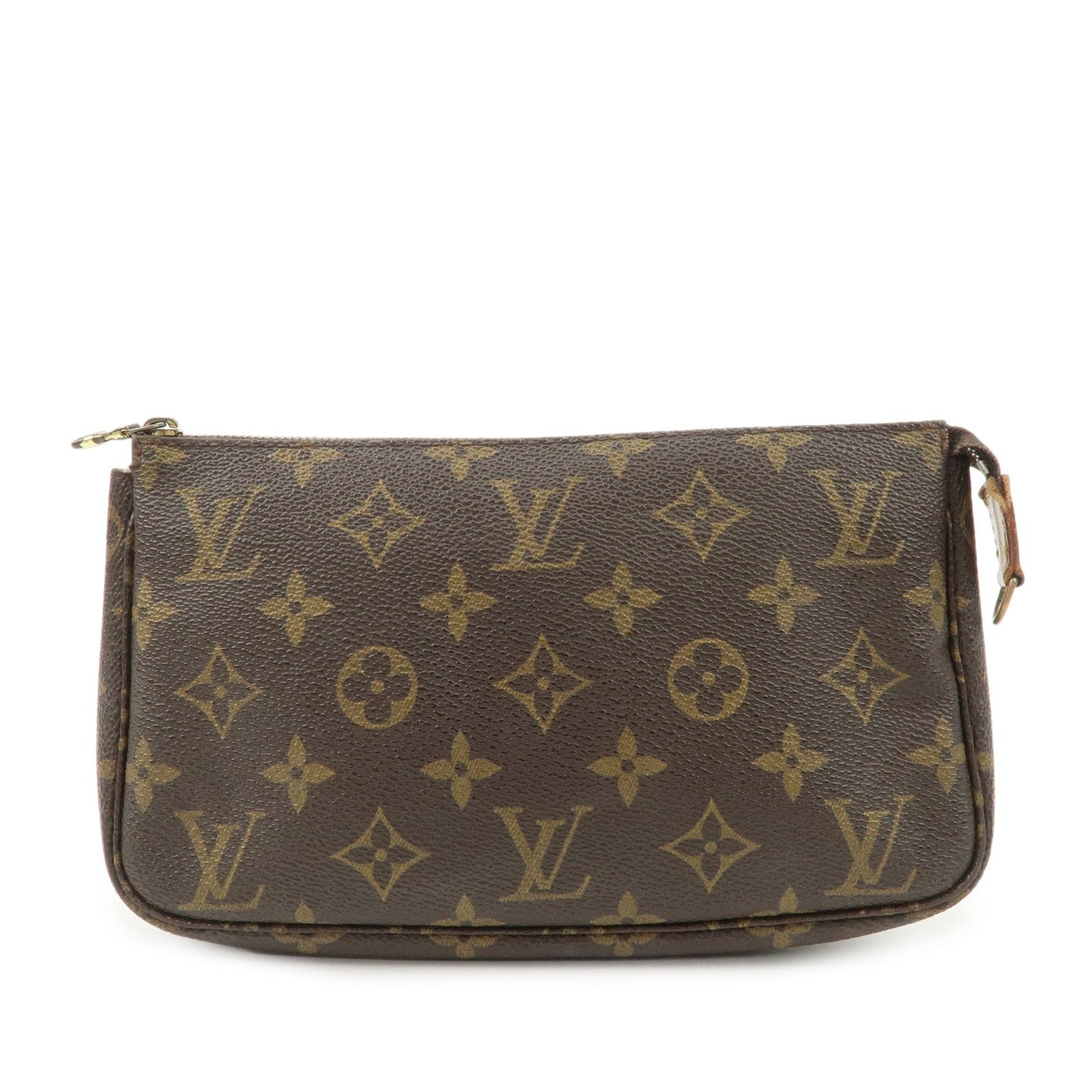 Louis Vuitton Monogram Pochette Accessoires Hand Bag Brown M51980