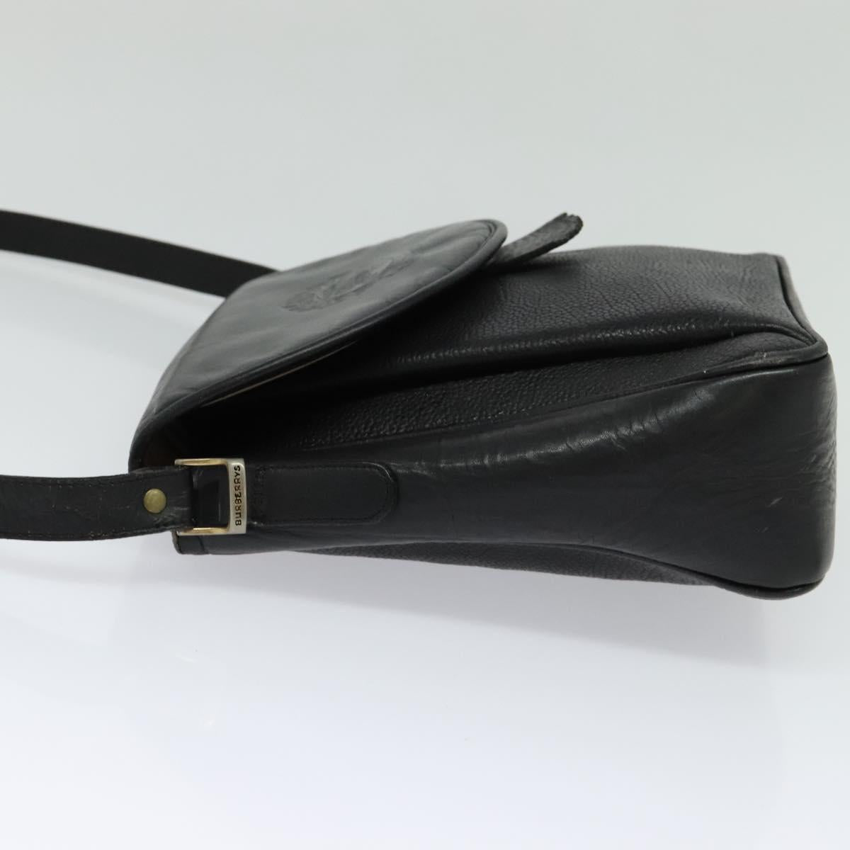 Burberry Blue Label Black Leather Shoulder Bag ( )