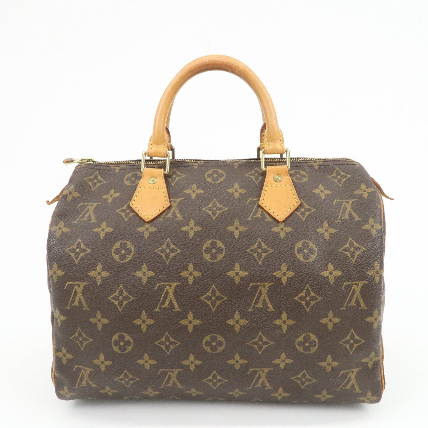 Louis Vuitton Monogram Speedy 30 Boston Bag Hand Bag Brown M41526