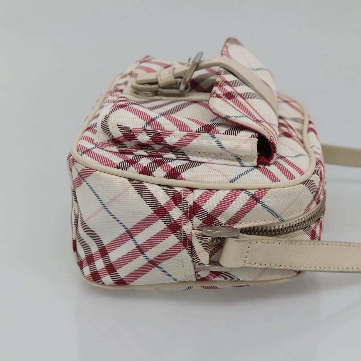 Burberry Nova Check Red Nylon Shoulder Bag ( )