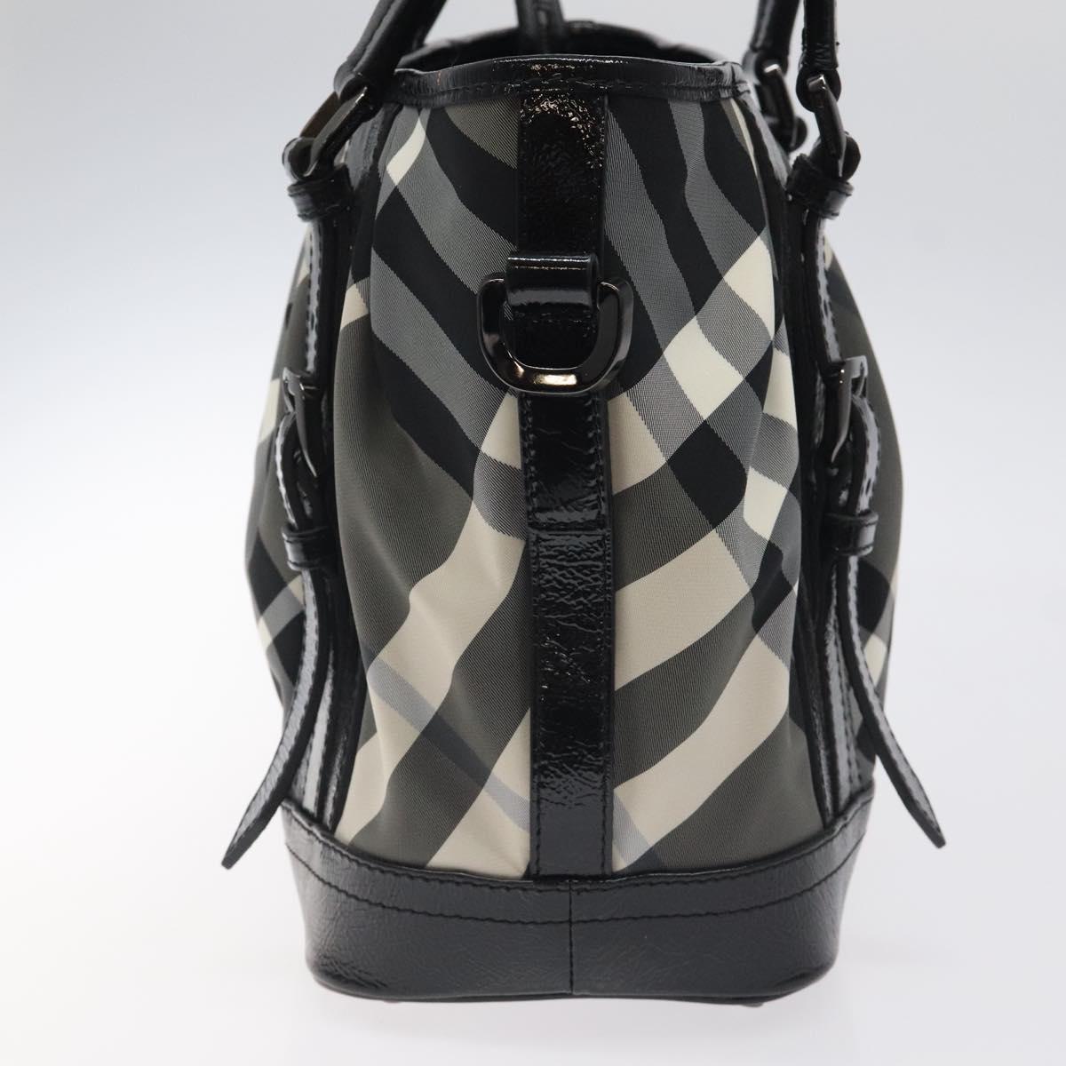 Burberry Nova Check Black Nylon Tote Bag ( )