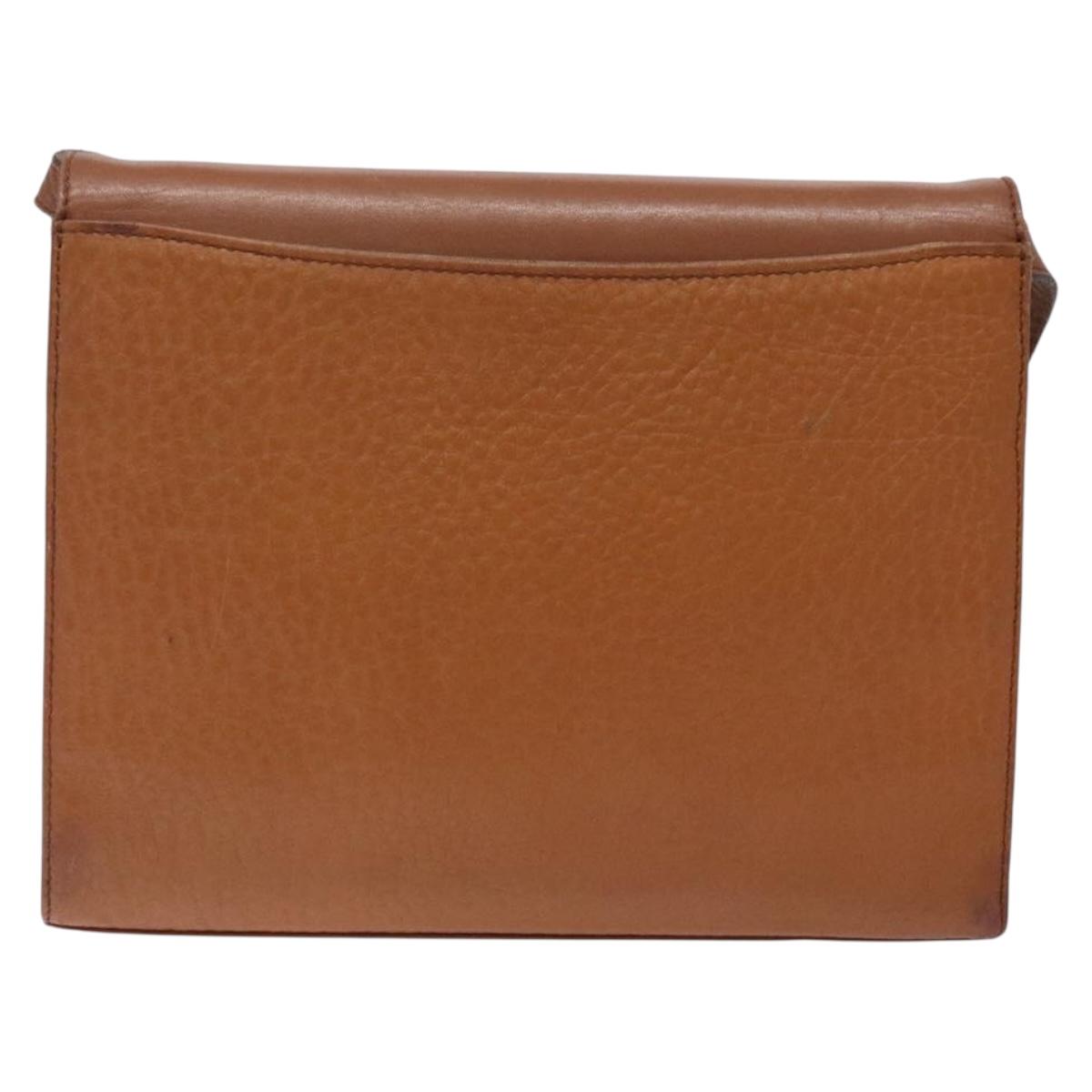 Burberry Brown Leather Shoulder Bag ( )